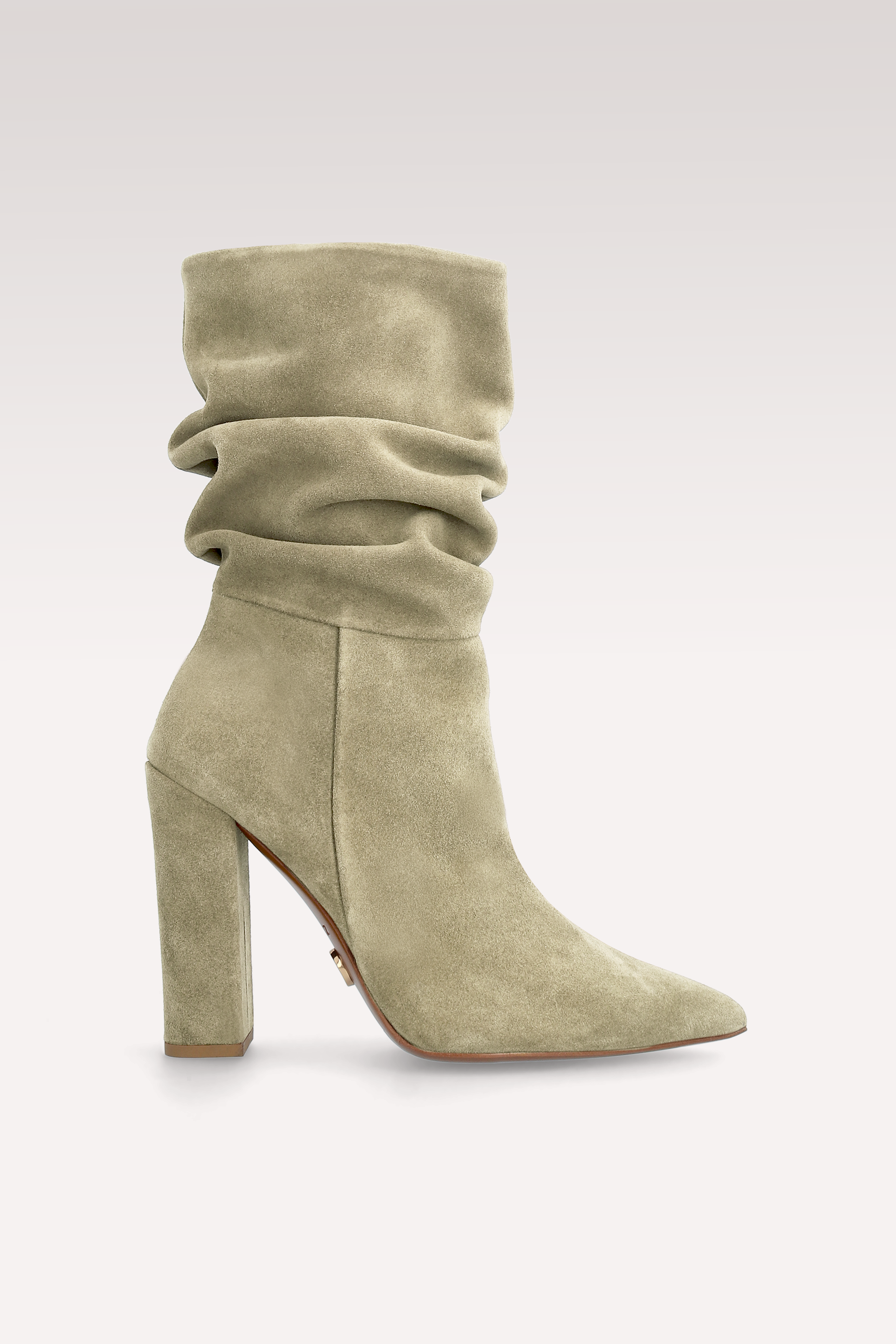 SUEDE ANKLE BOOTS ANTOANETA SPLIT VANILLIA