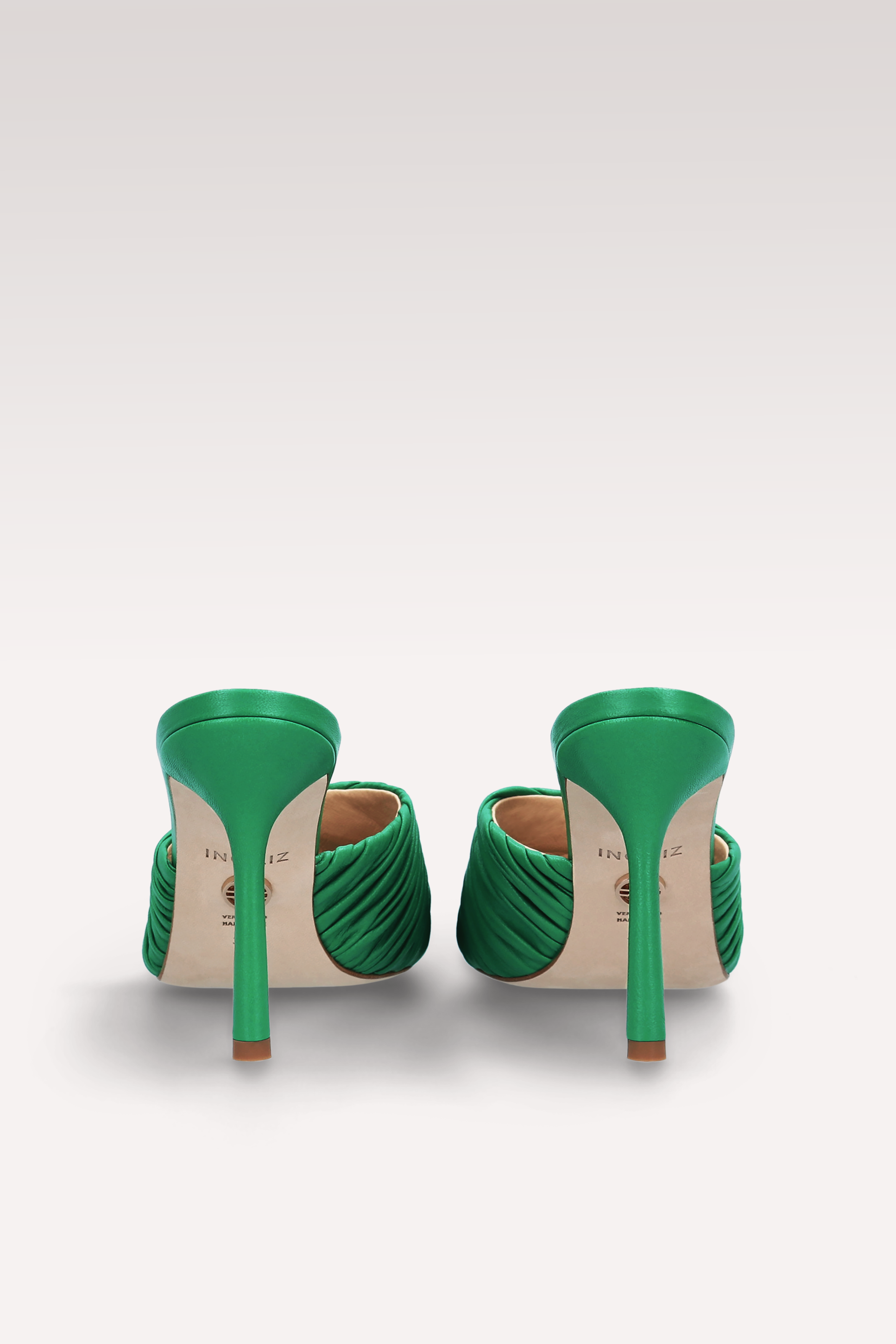 ANNY 03 SANDALI IN PELLE VERDE