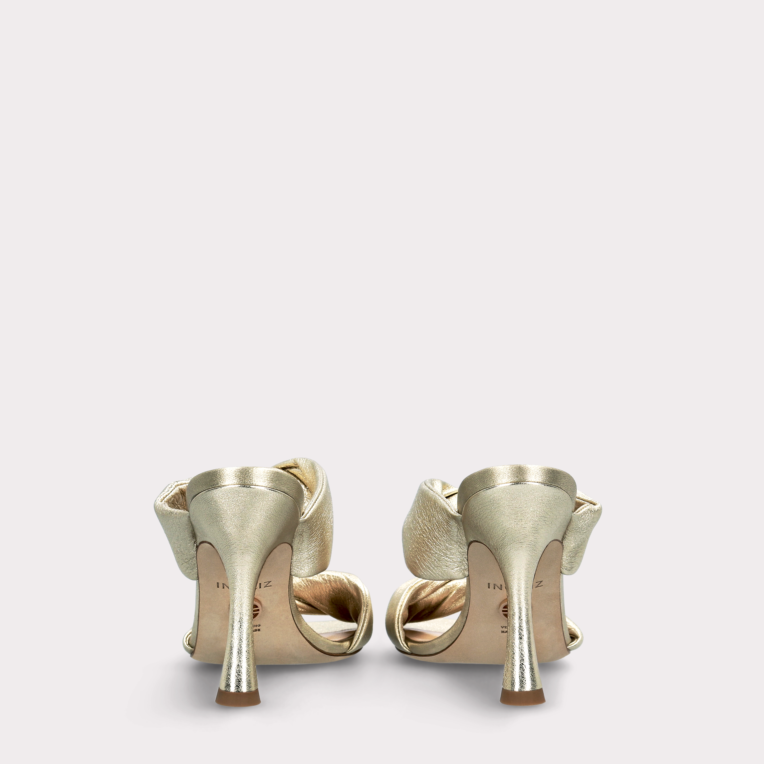 BETTY 30 METAL BUTTER BEIGE LEATHER