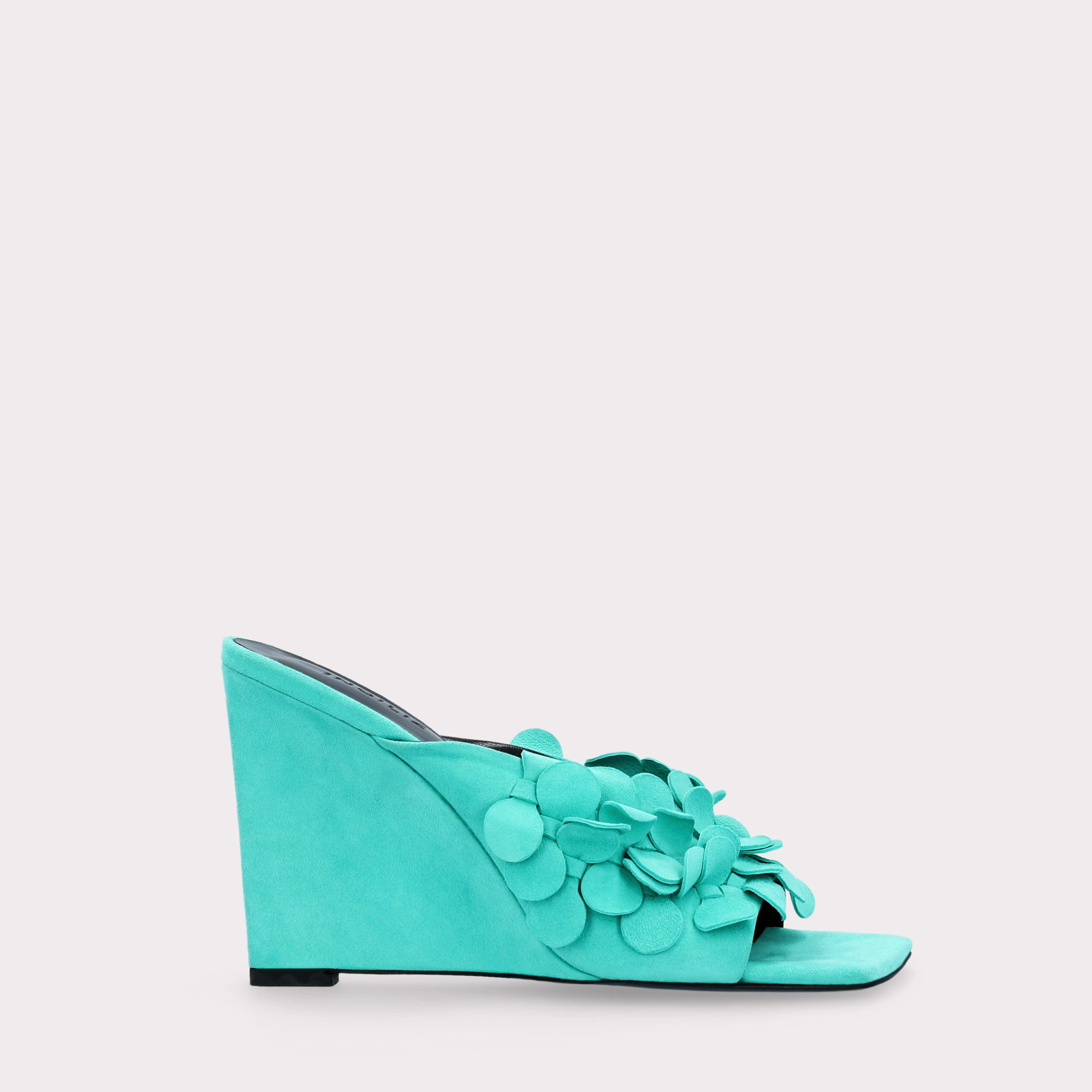 ZILLY 01 MINT LEATHER MULES