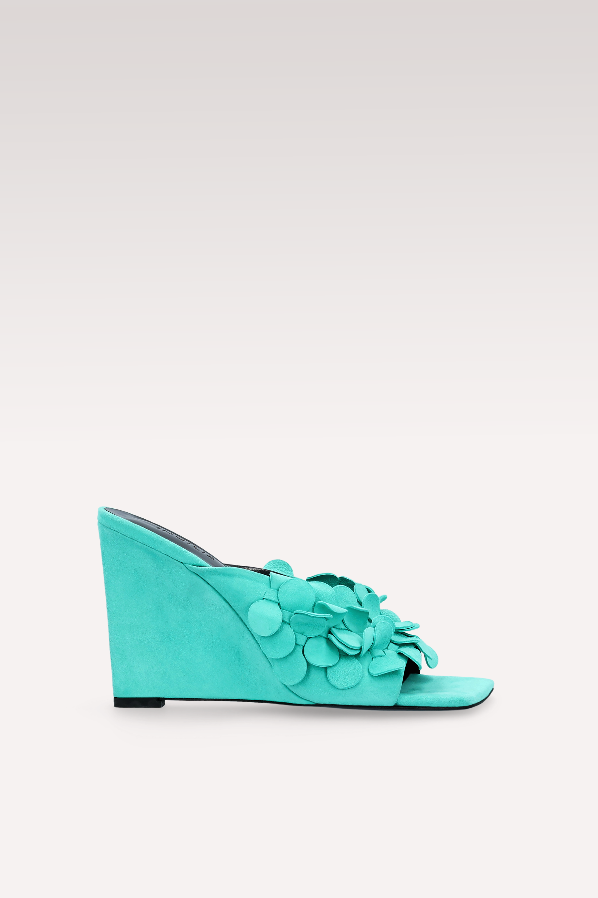 ZILLY 01 MINT LEATHER MULES