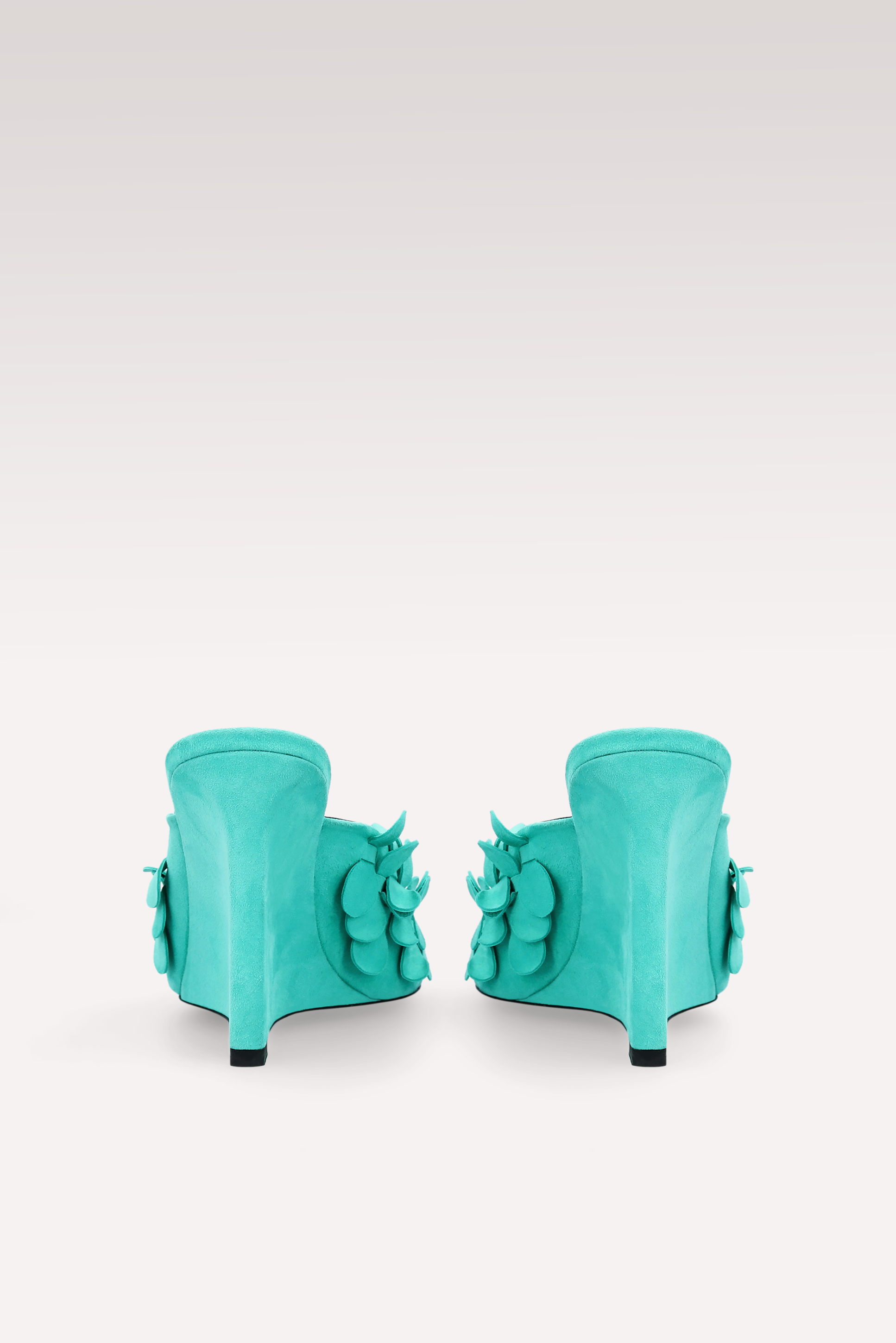 ZILLY 01 MINT LEATHER MULES