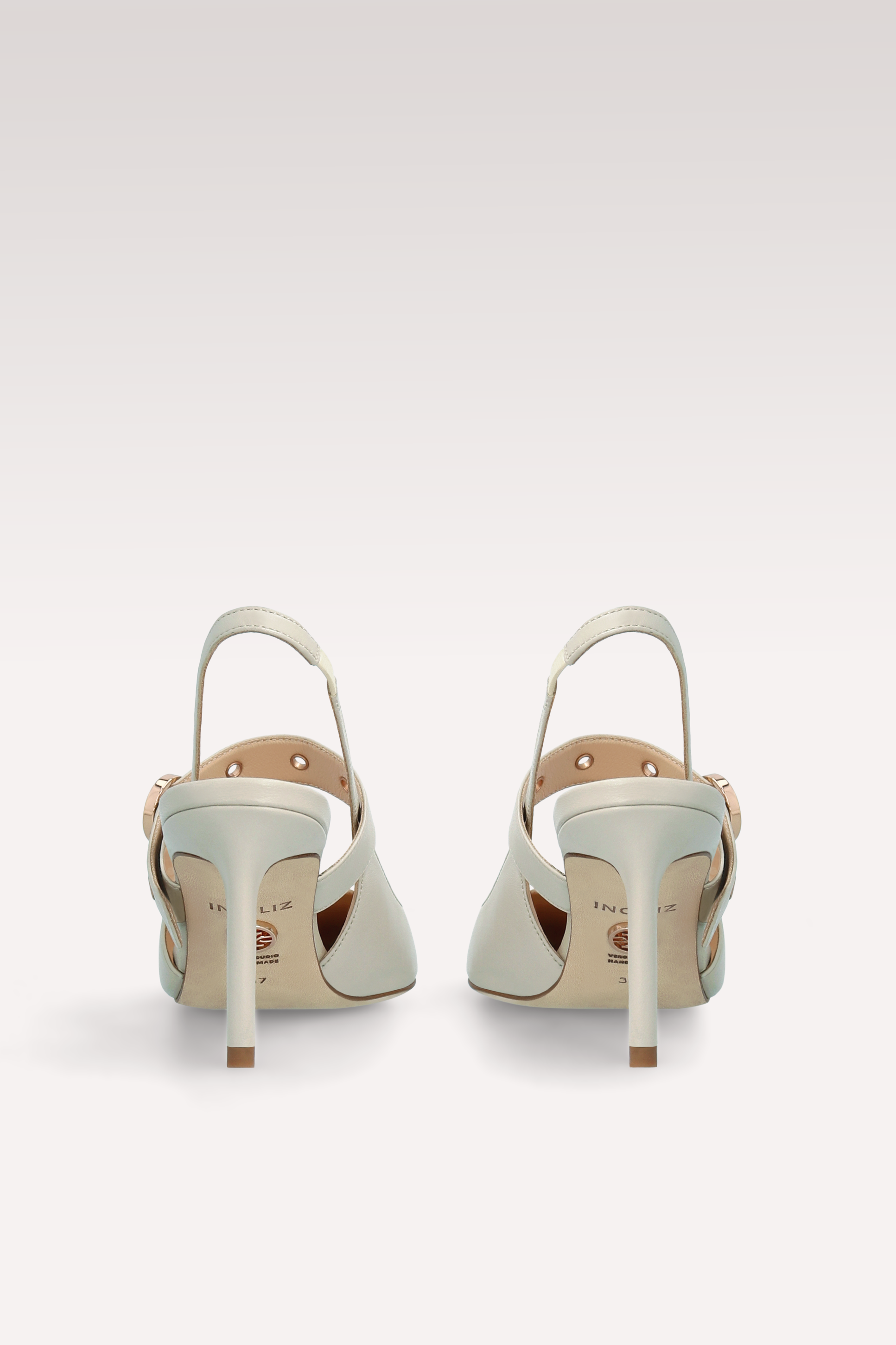 SADIE BEIGE LEATHER PUMP