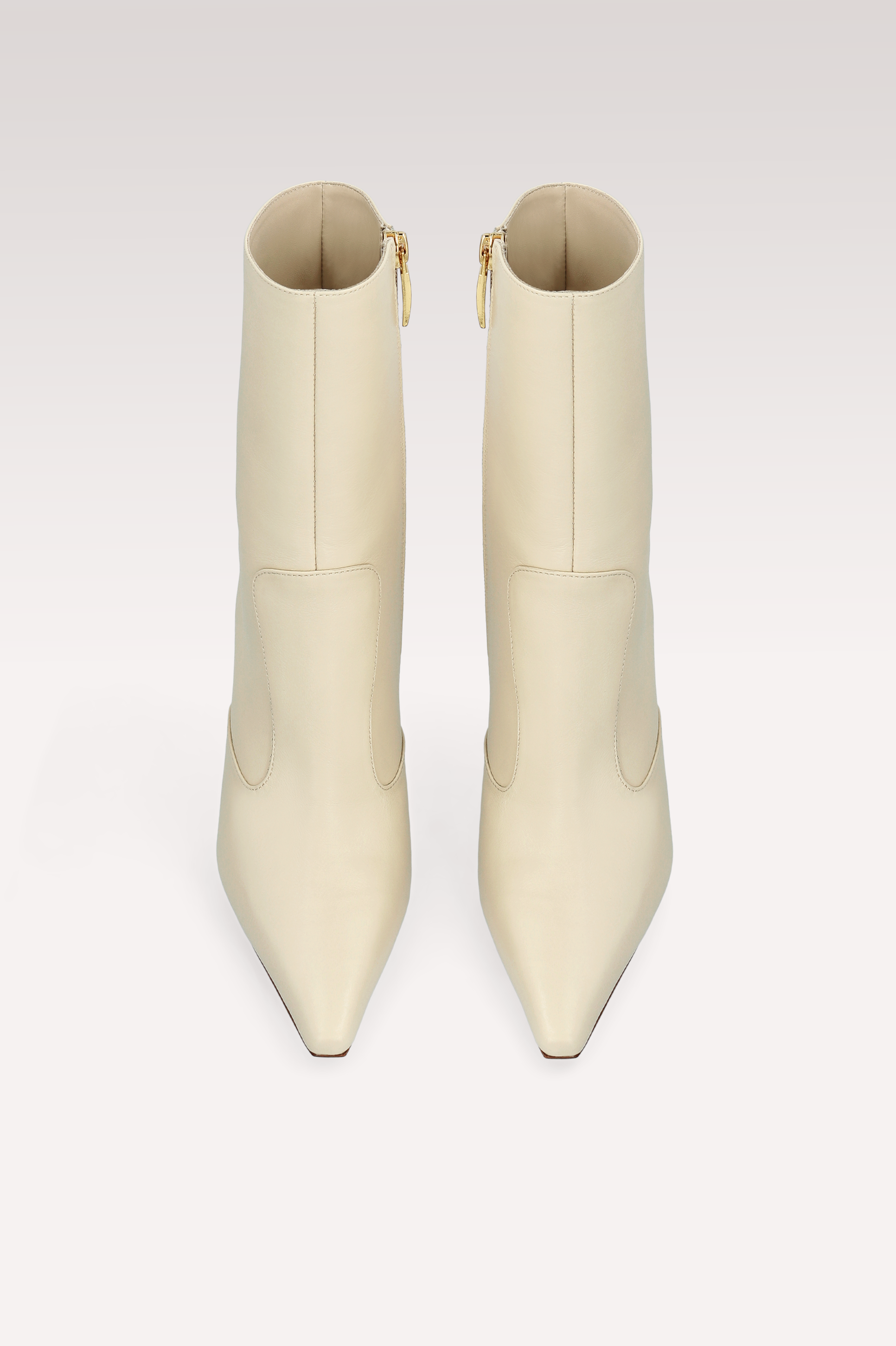 SUSAN TOFU NAPPA LEATHER ANKLE BOOTS