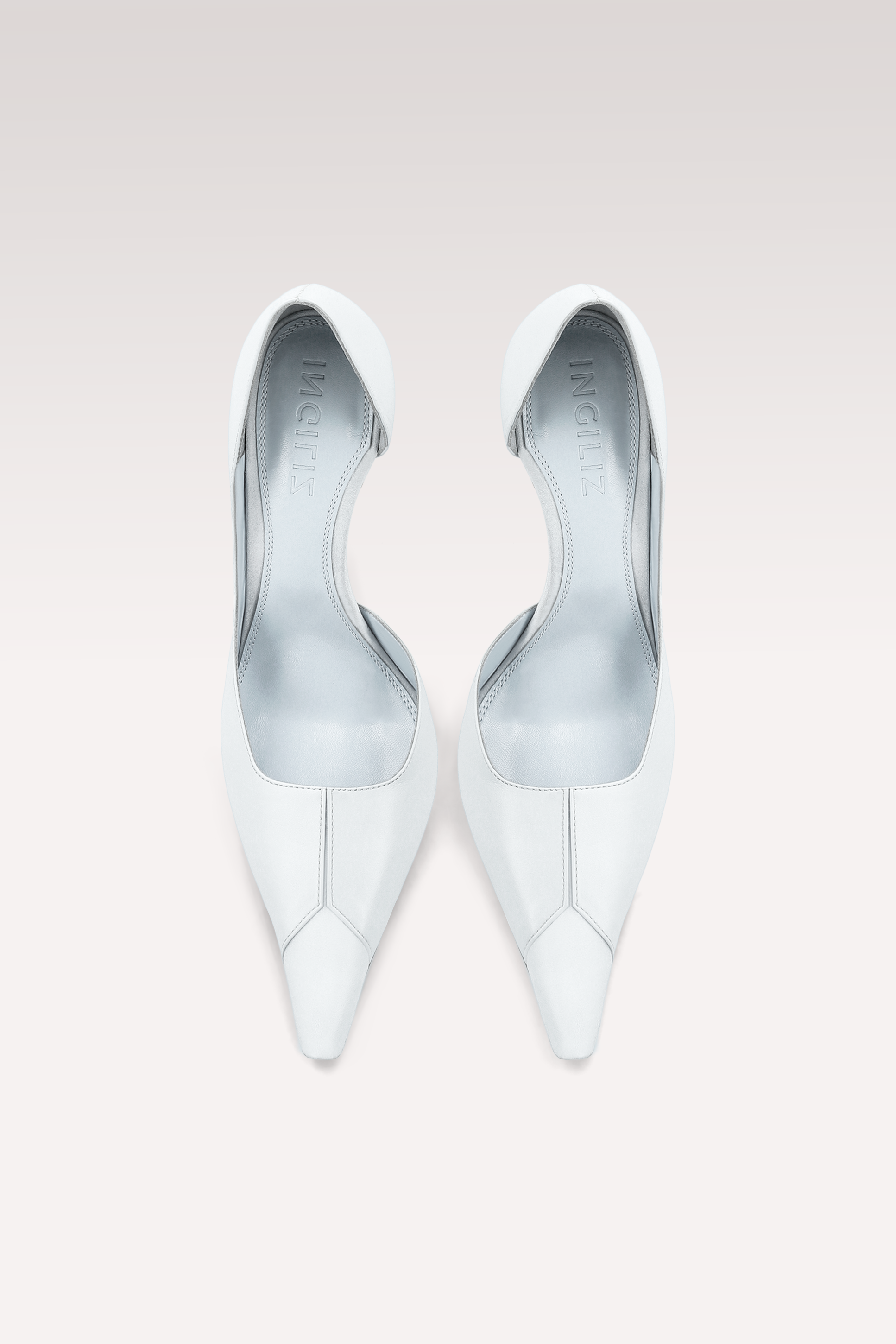 DECOLLETÉ VESPER IN PELLE BIANCA