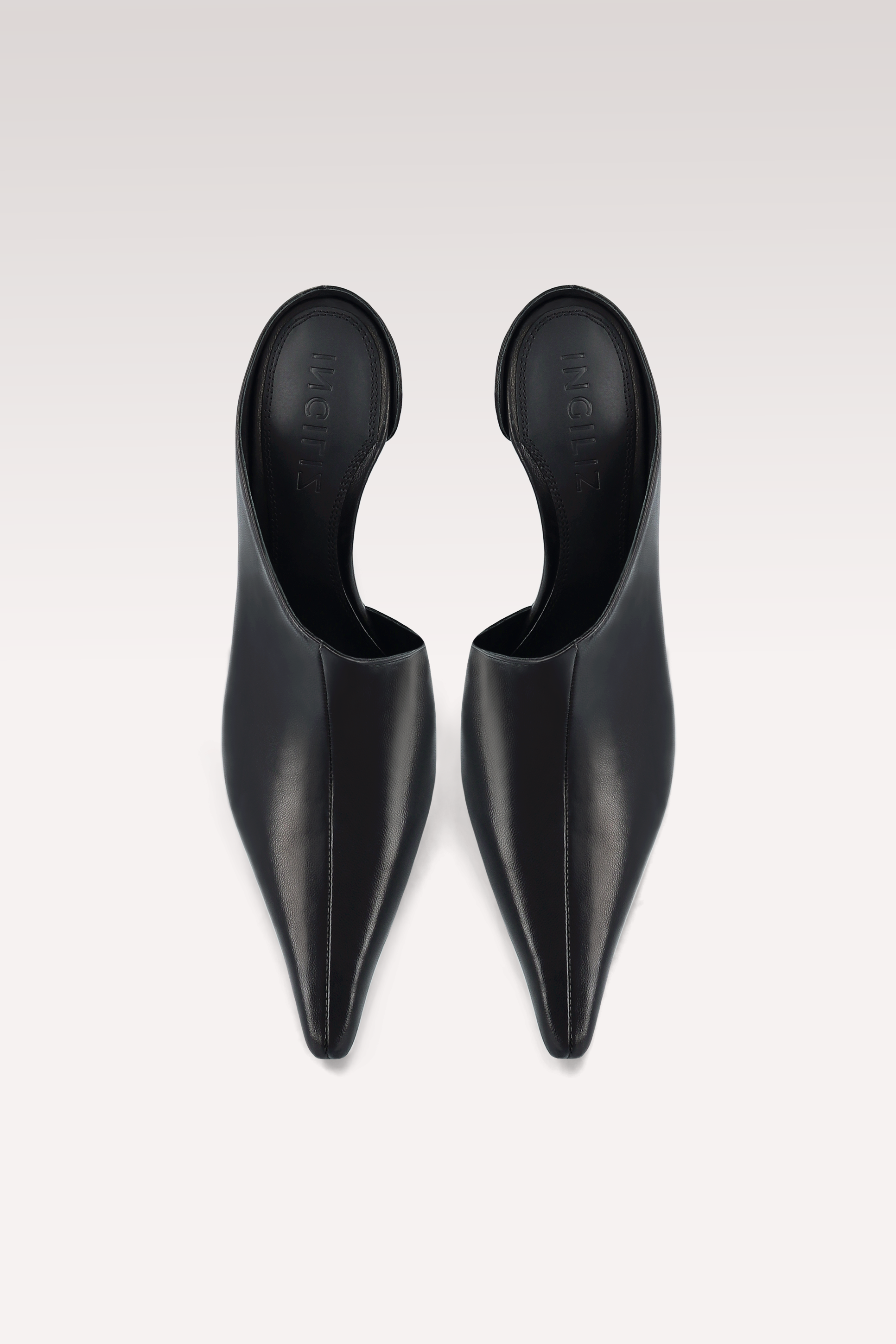 VEIL MULES AND COLETTE BLACK NAPPA LEATHER CROSSBODY BAG