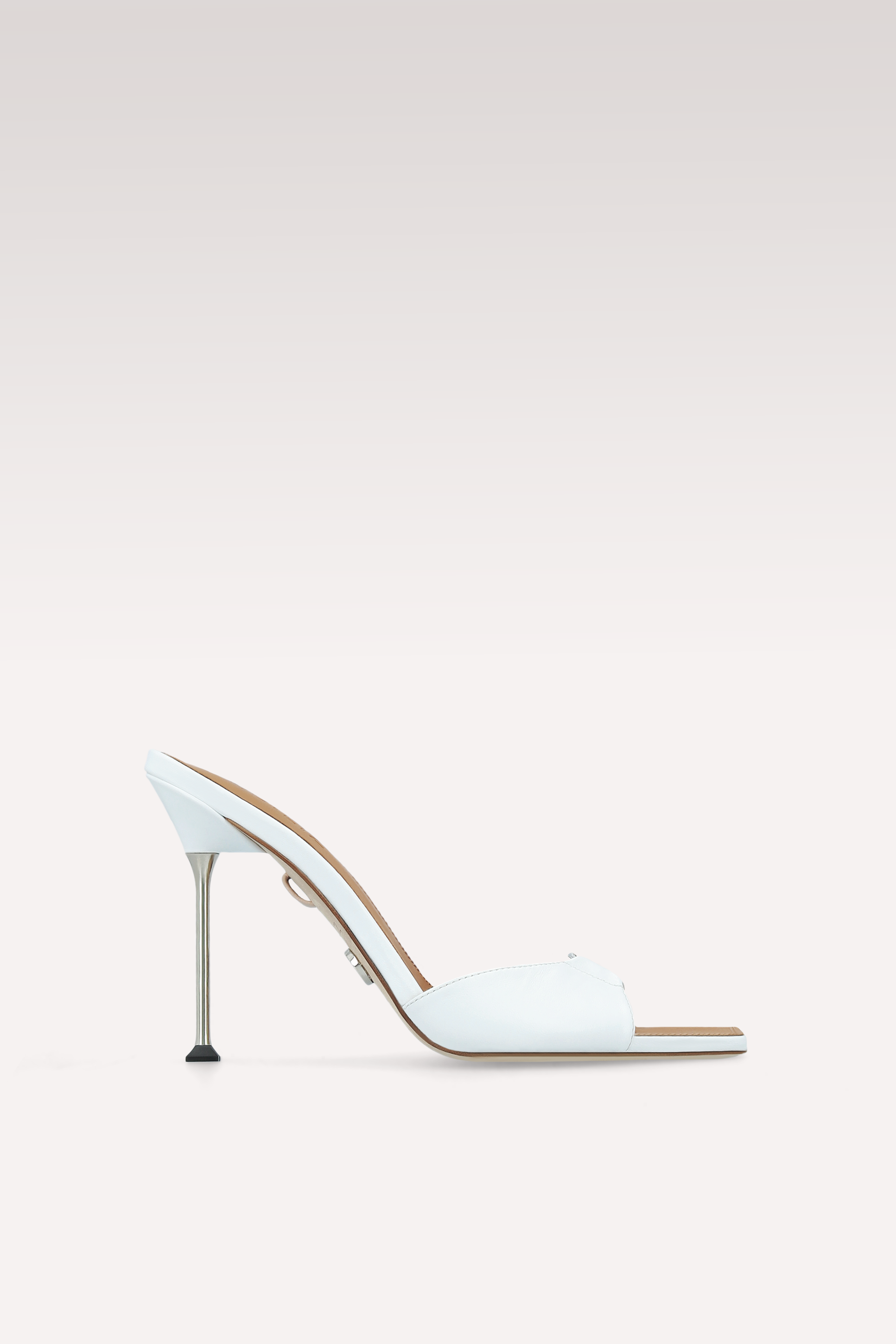 STARDUST WHITE LEATHER SANDALS