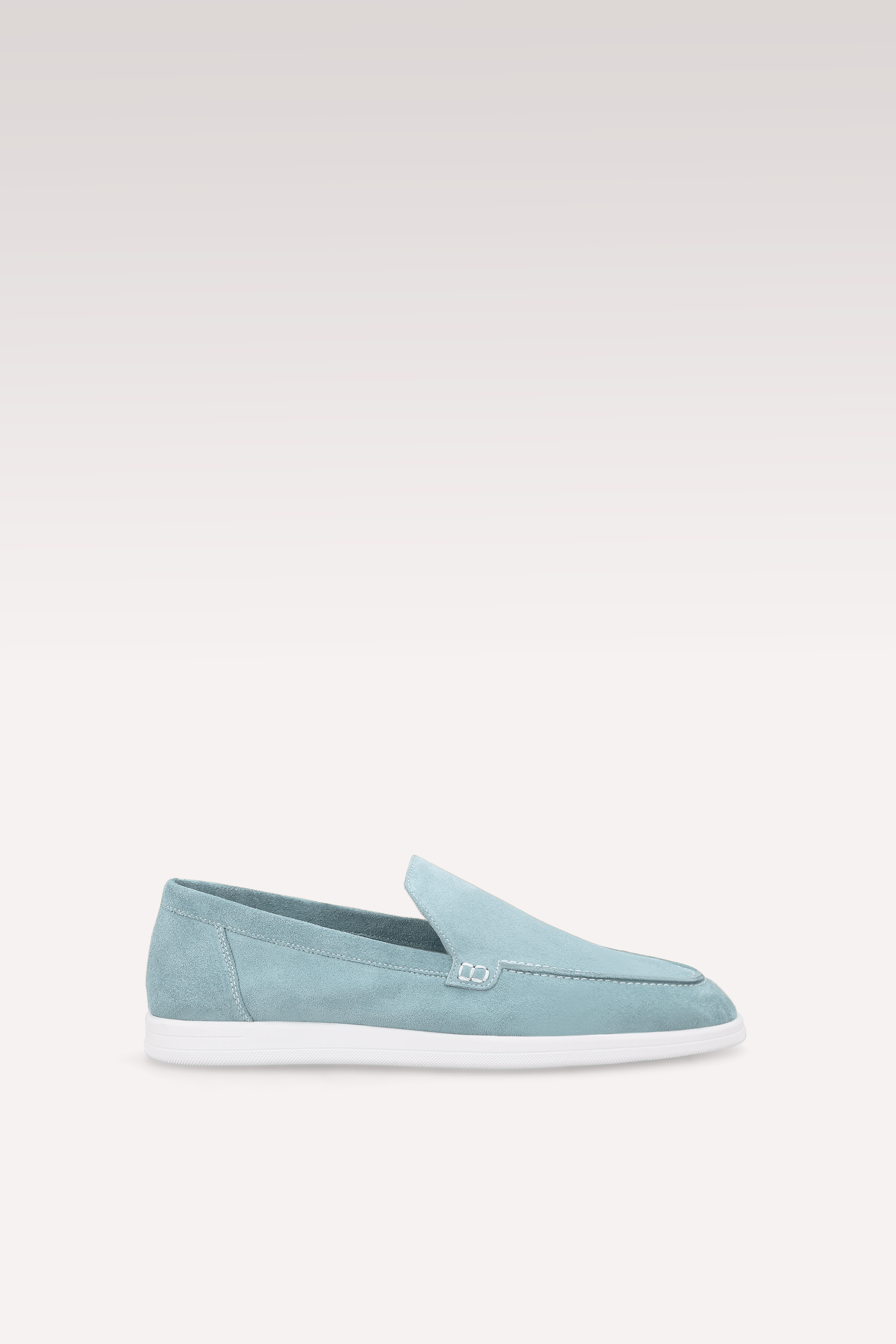 SENNA BLUE SUEDE LEATHER LOAFERS