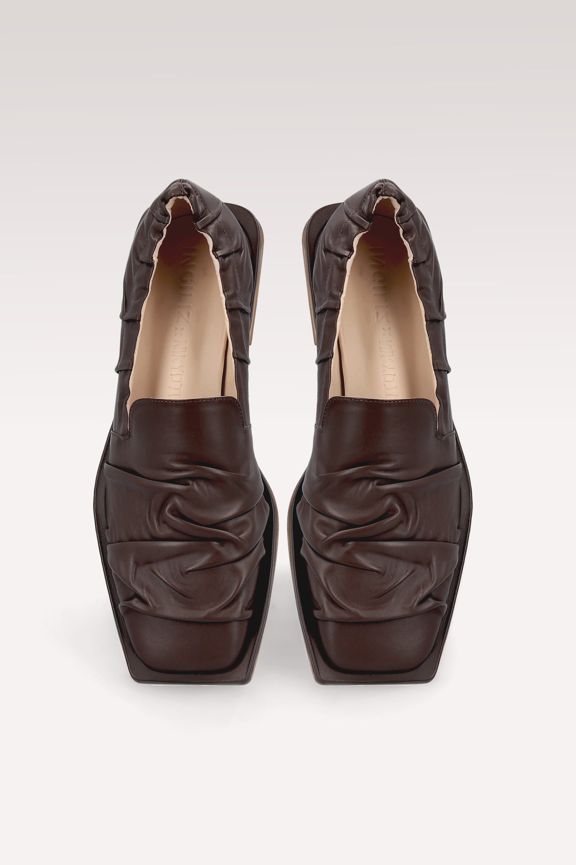 MOCASSINI IN PELLE MARRONE CIOCCOLATO GETA