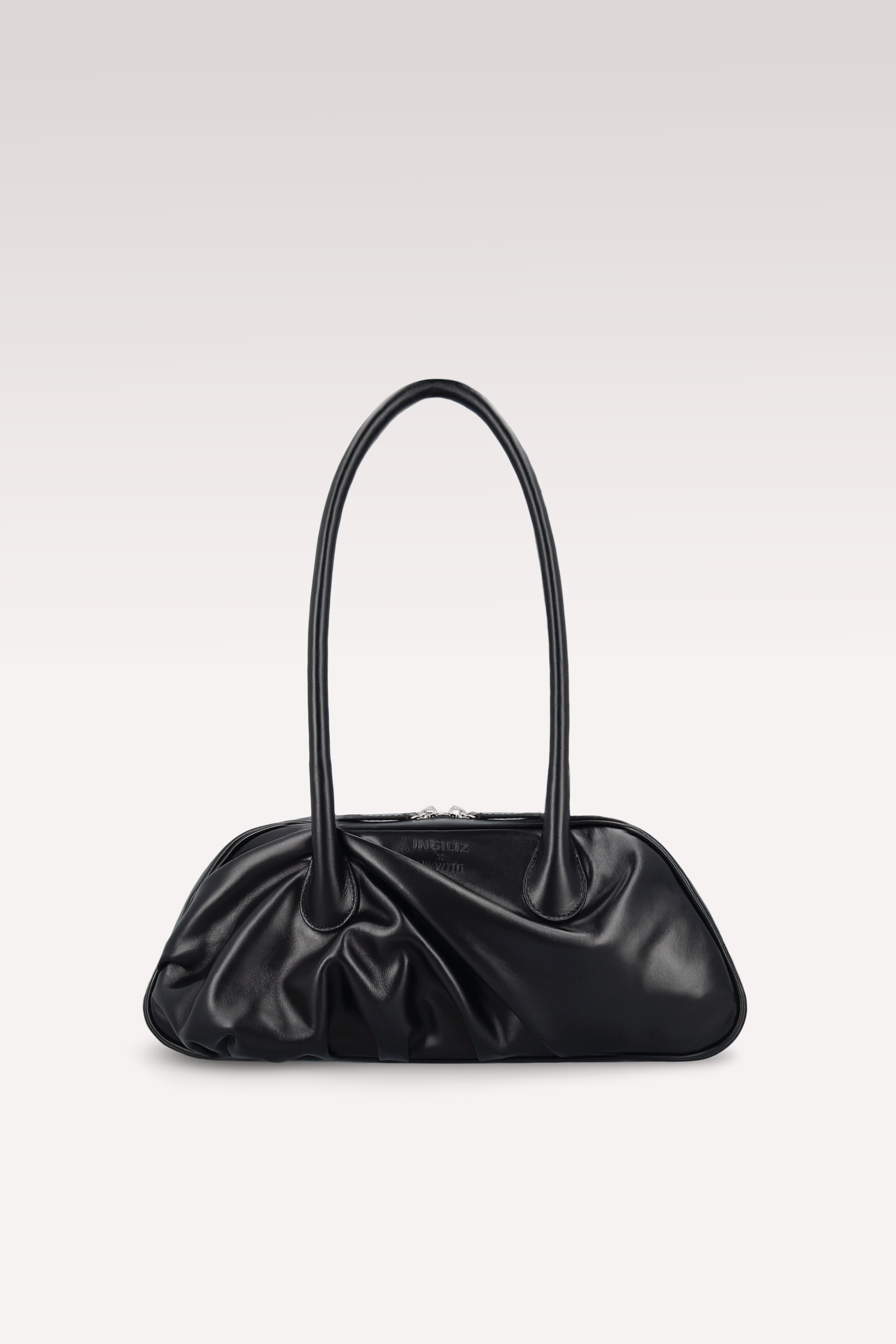 NAMI BLACK NAPPA LEATHER SHOUDER BAG