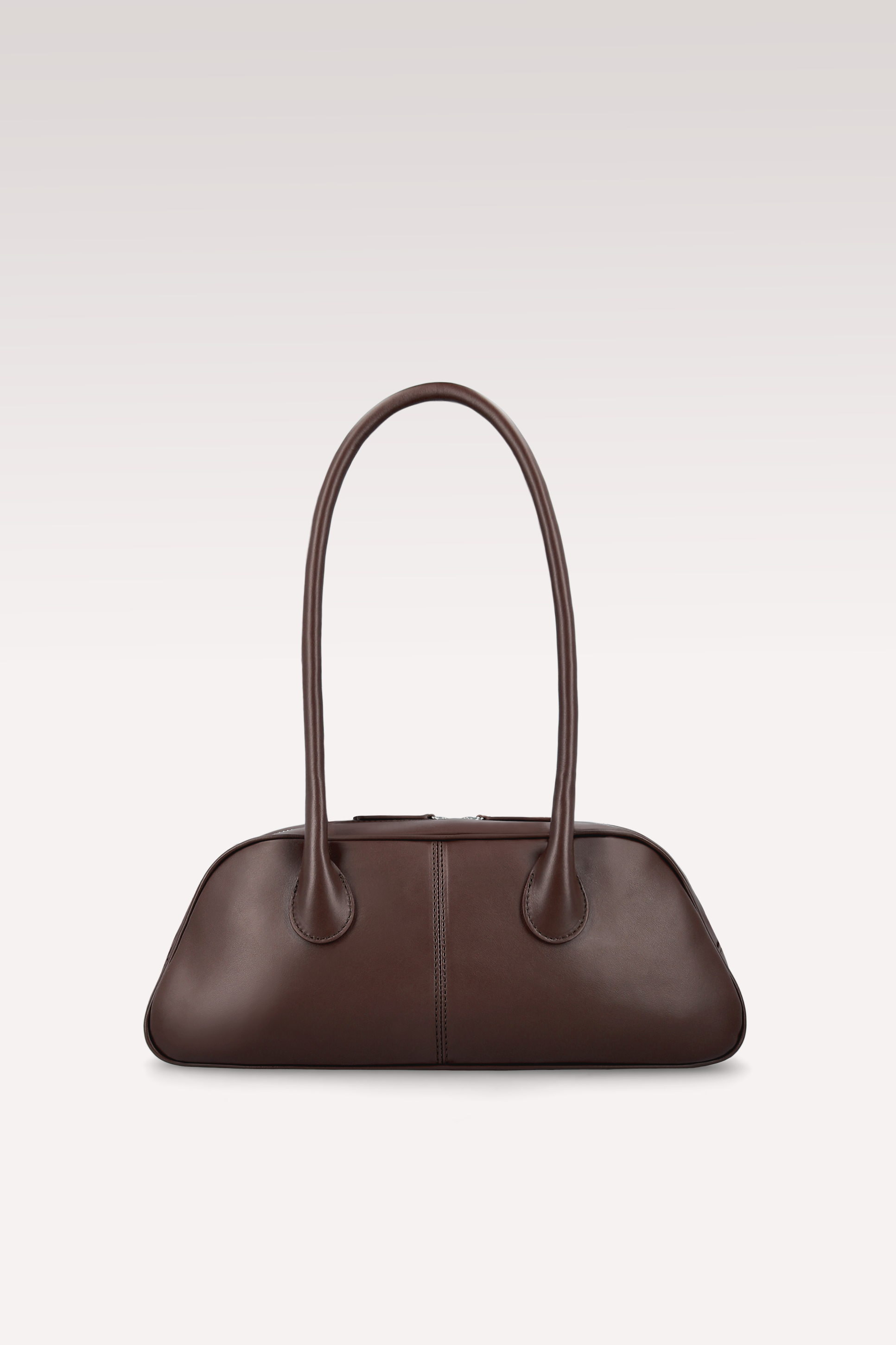 BORSA A TRACOLLA NAMI IN PELLE NAPPA MARRONE