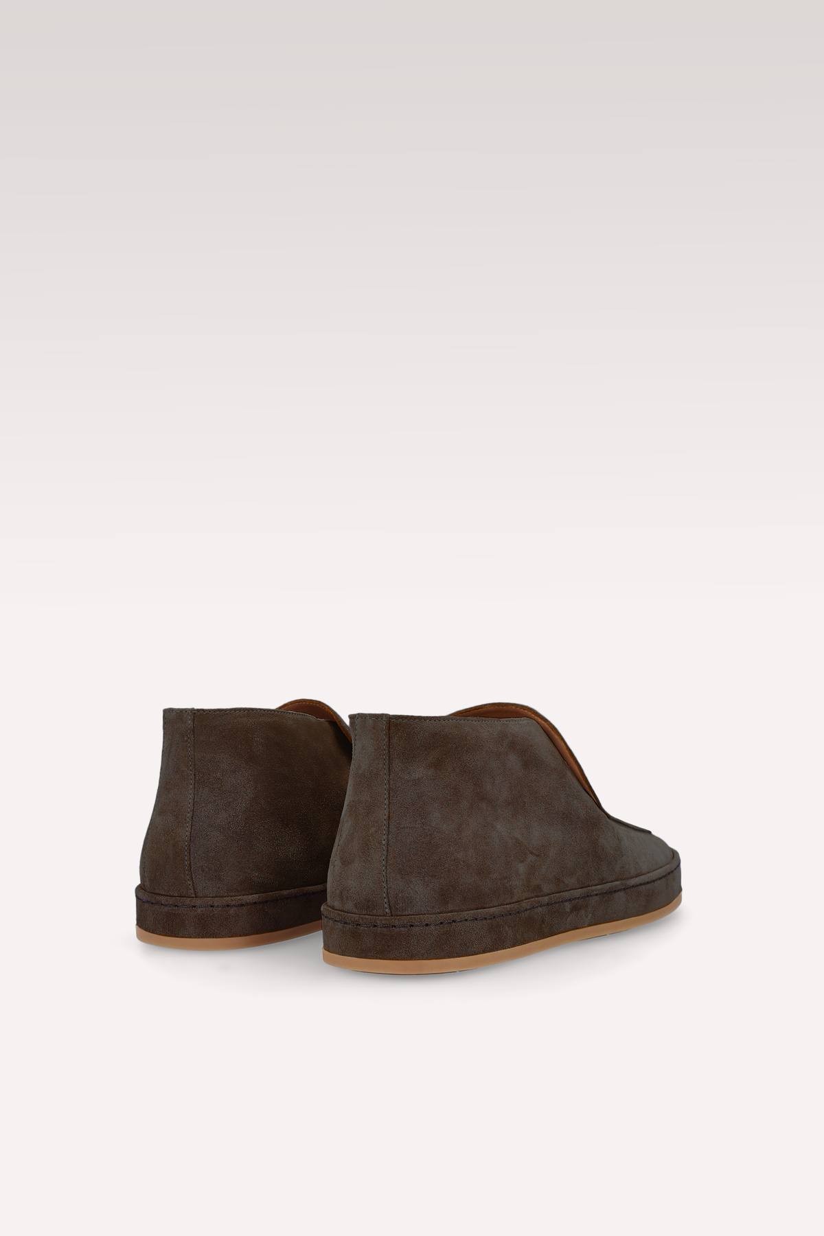 ROMEO BROWN SUEDE LEATHER ANKLE BOOTS