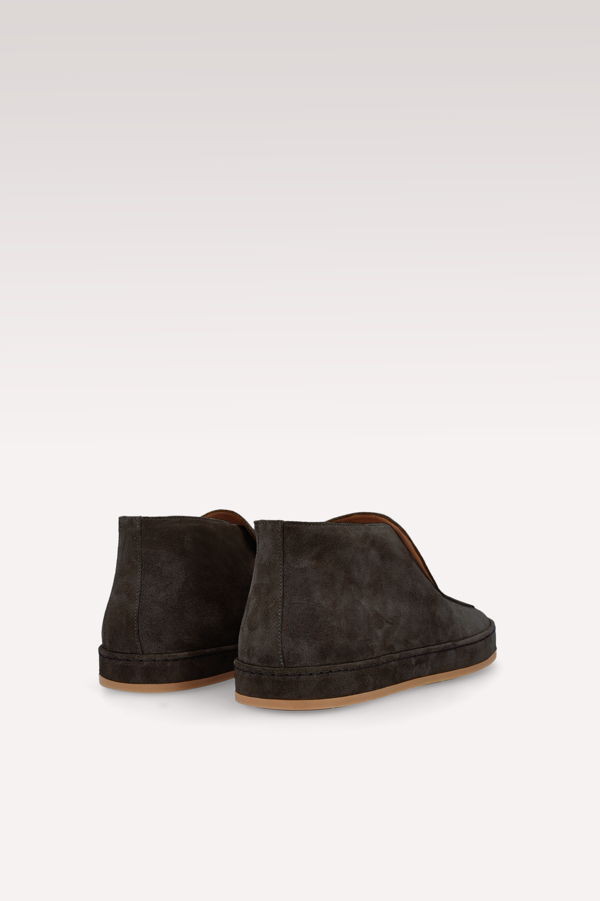 ROMEO BROWN SUEDE LEATHER ANKLE BOOTS