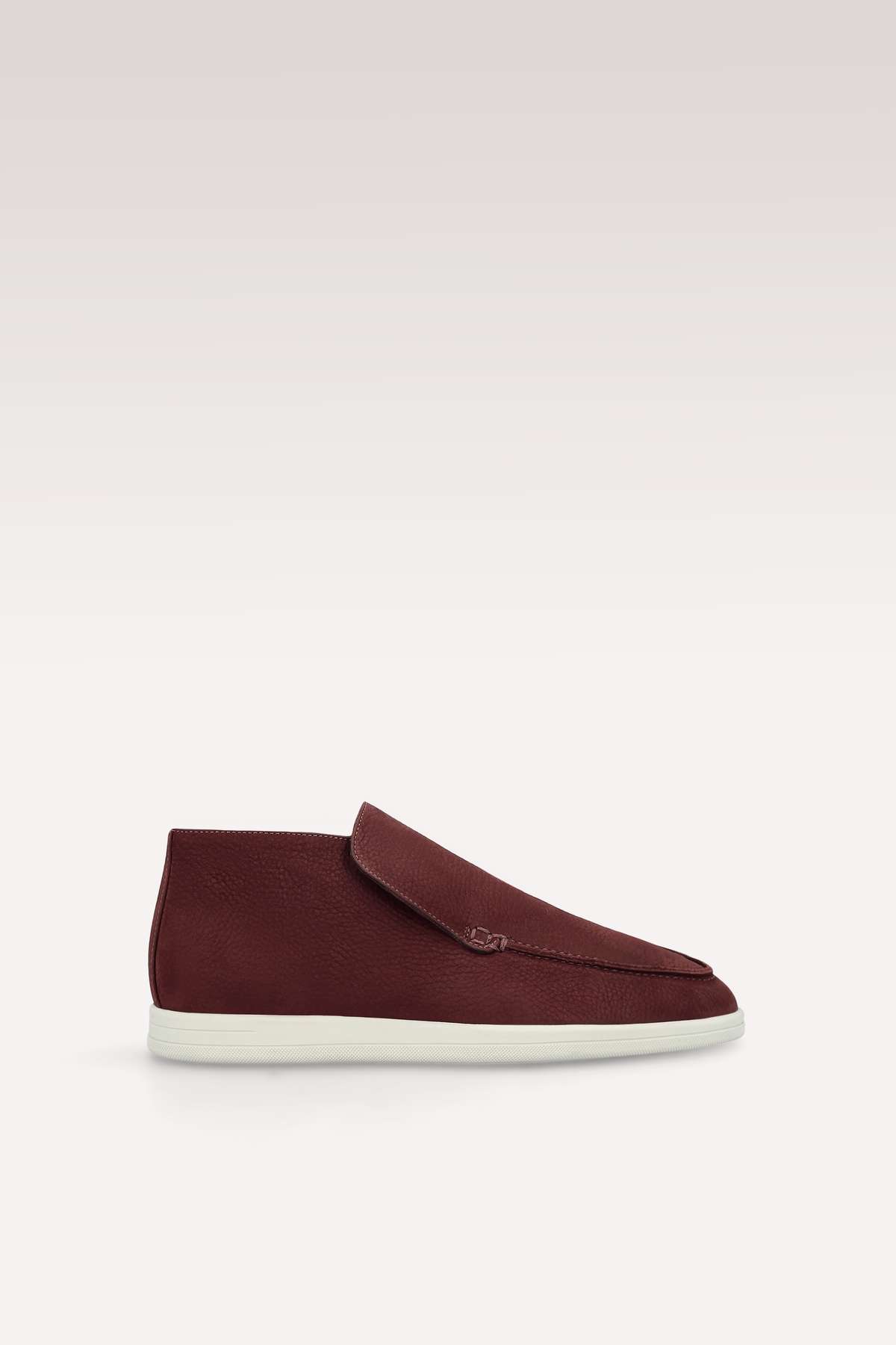 DANTE MAHAGONY NUBUCK SUEDE LEATHER ANKLE BOOTS