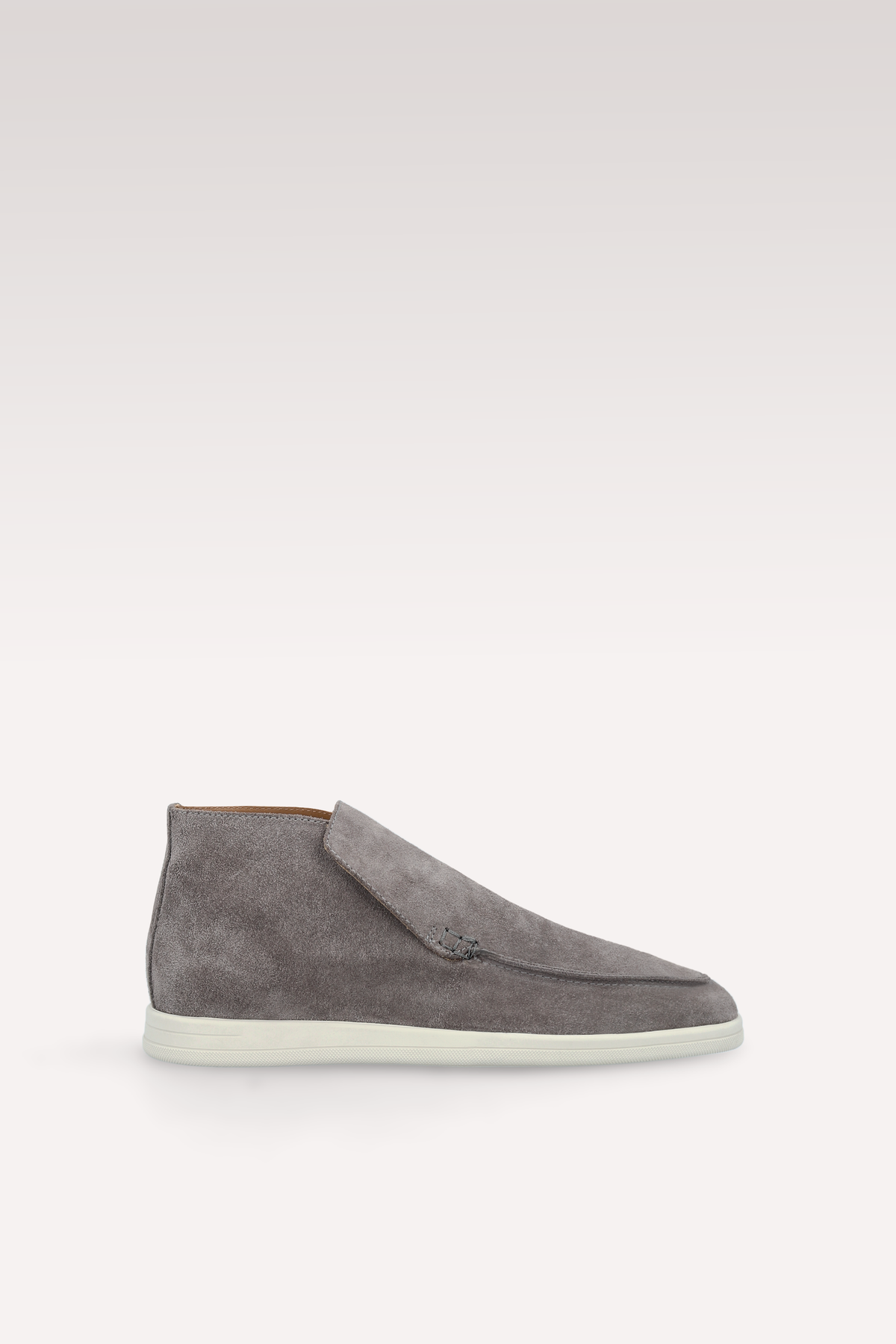DANTE GREY SUEDE LEATHER ANKLE BOOTS