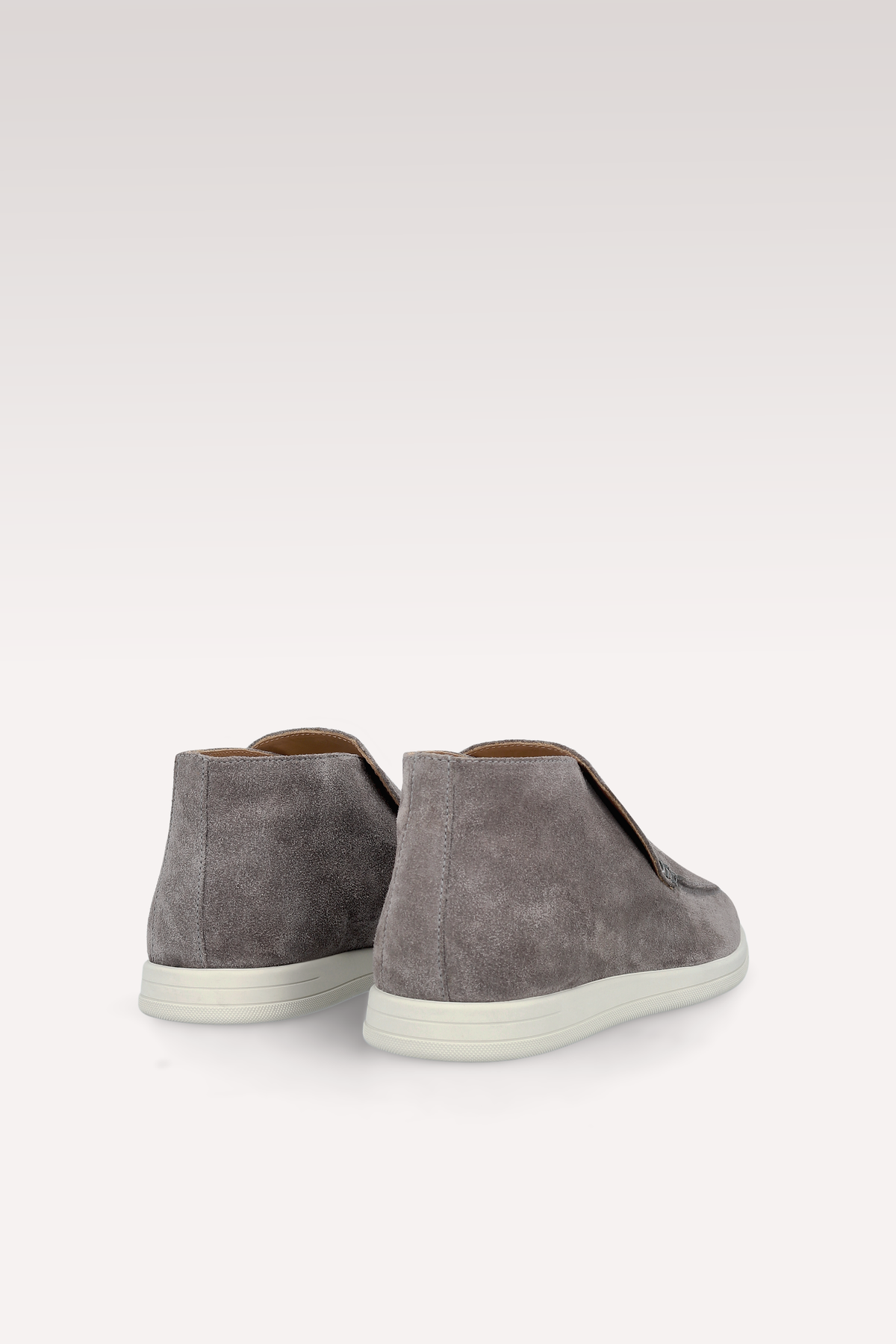 DANTE GREY SUEDE LEATHER ANKLE BOOTS