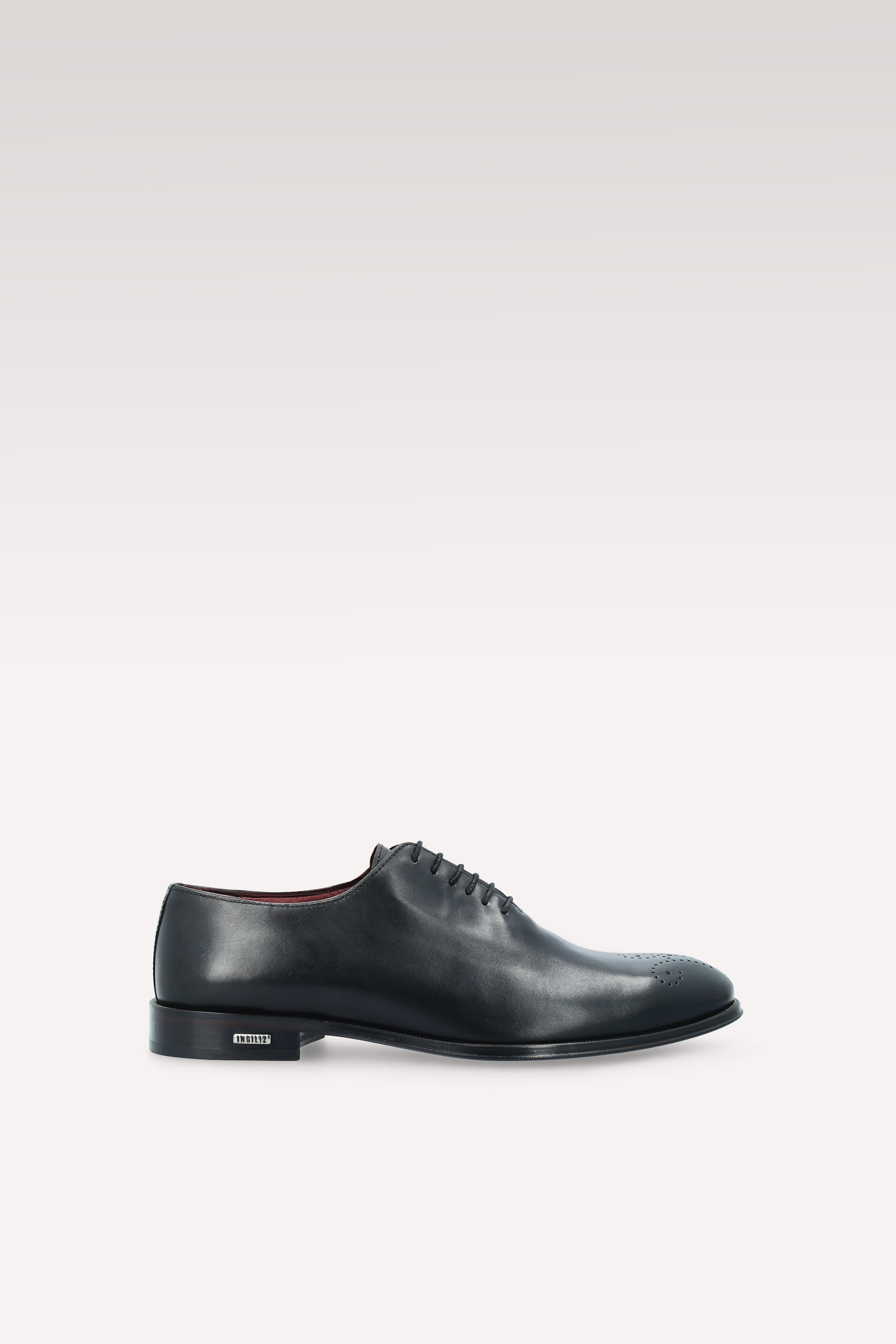 PRATO 01 black leather oxford shoes