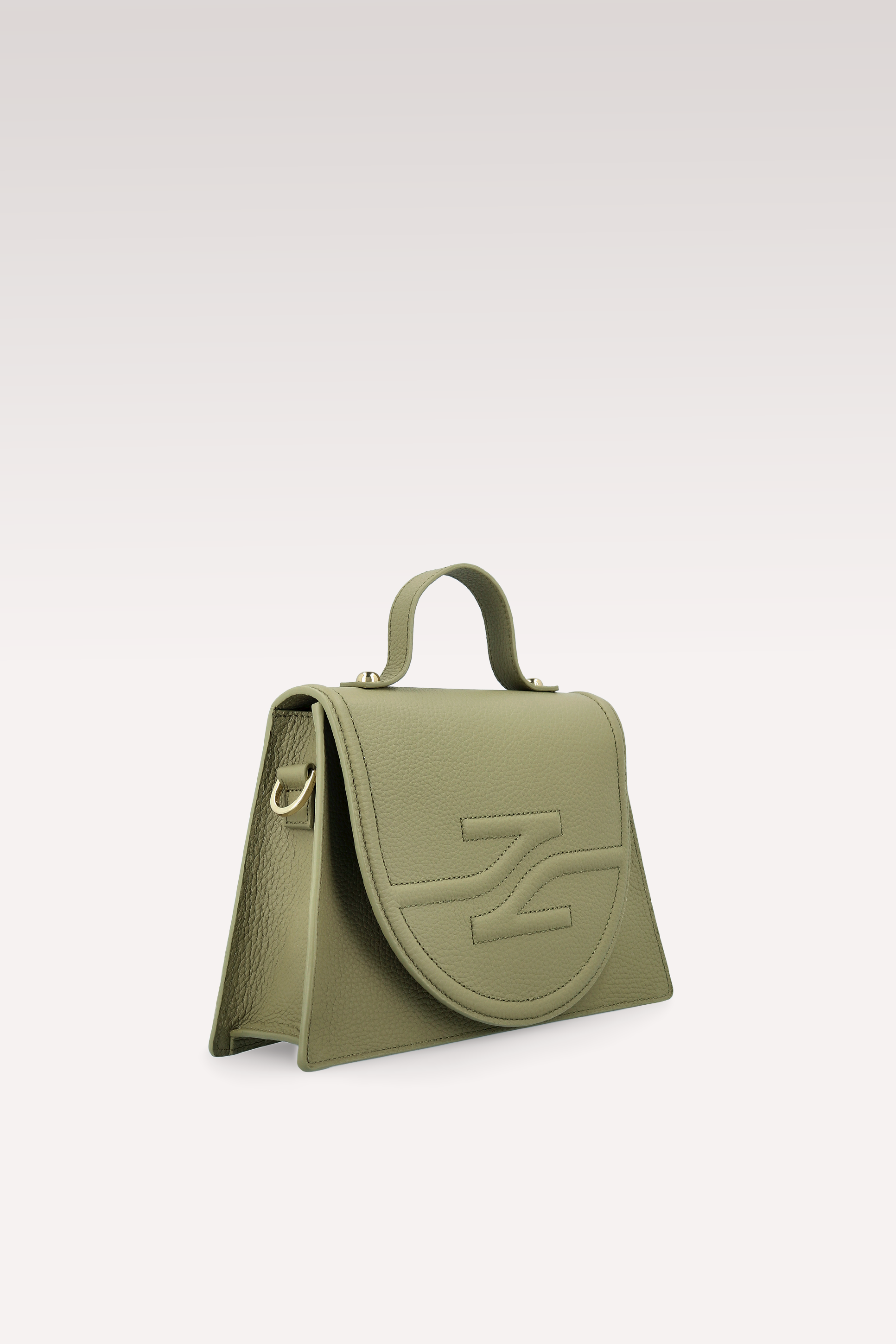 COLETTE GREEN NAPPA LEATHER CROSSBODY BAG