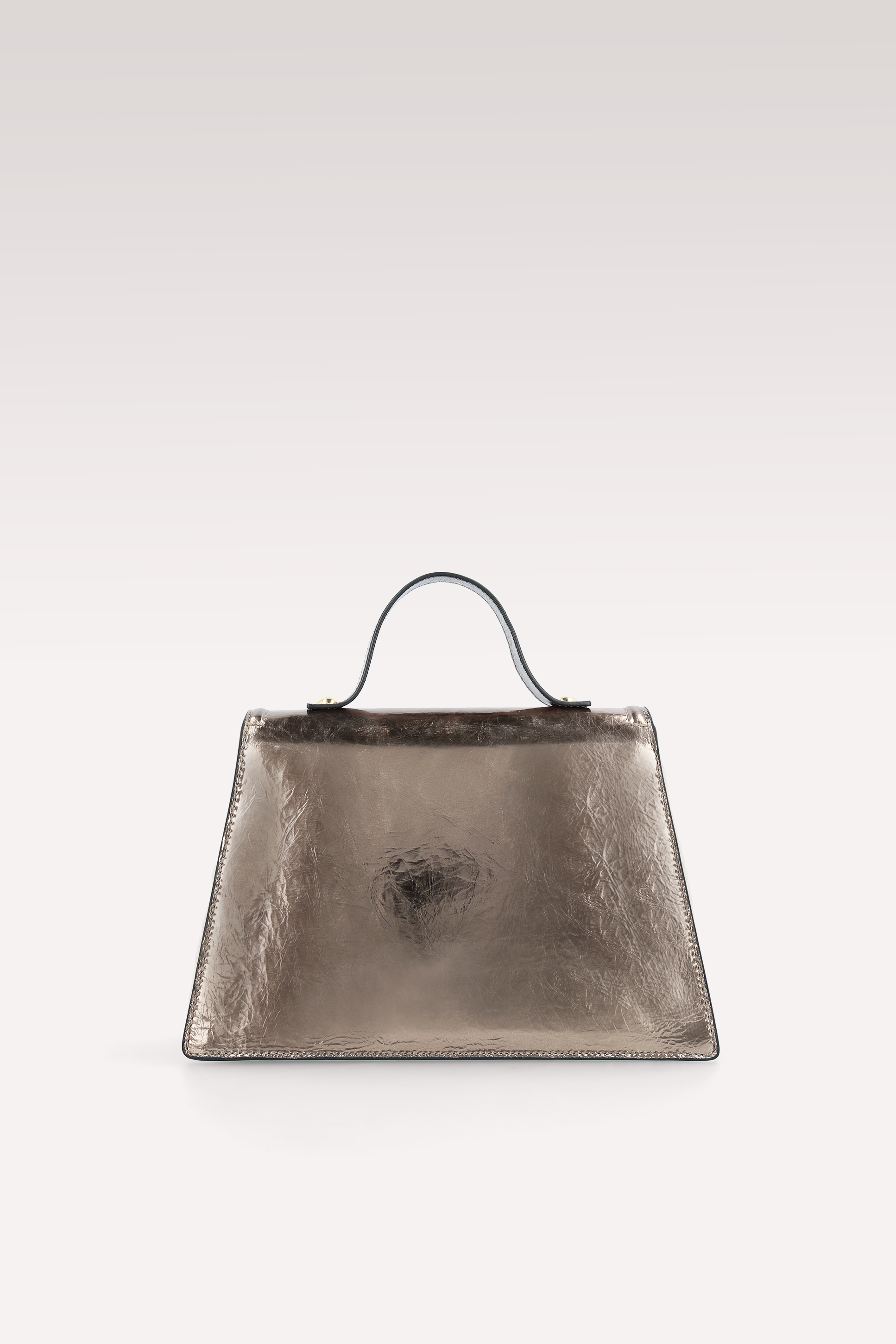 COLETTE BRASS METALLIC WRINKLED LEATHER CROSSBODY BAG