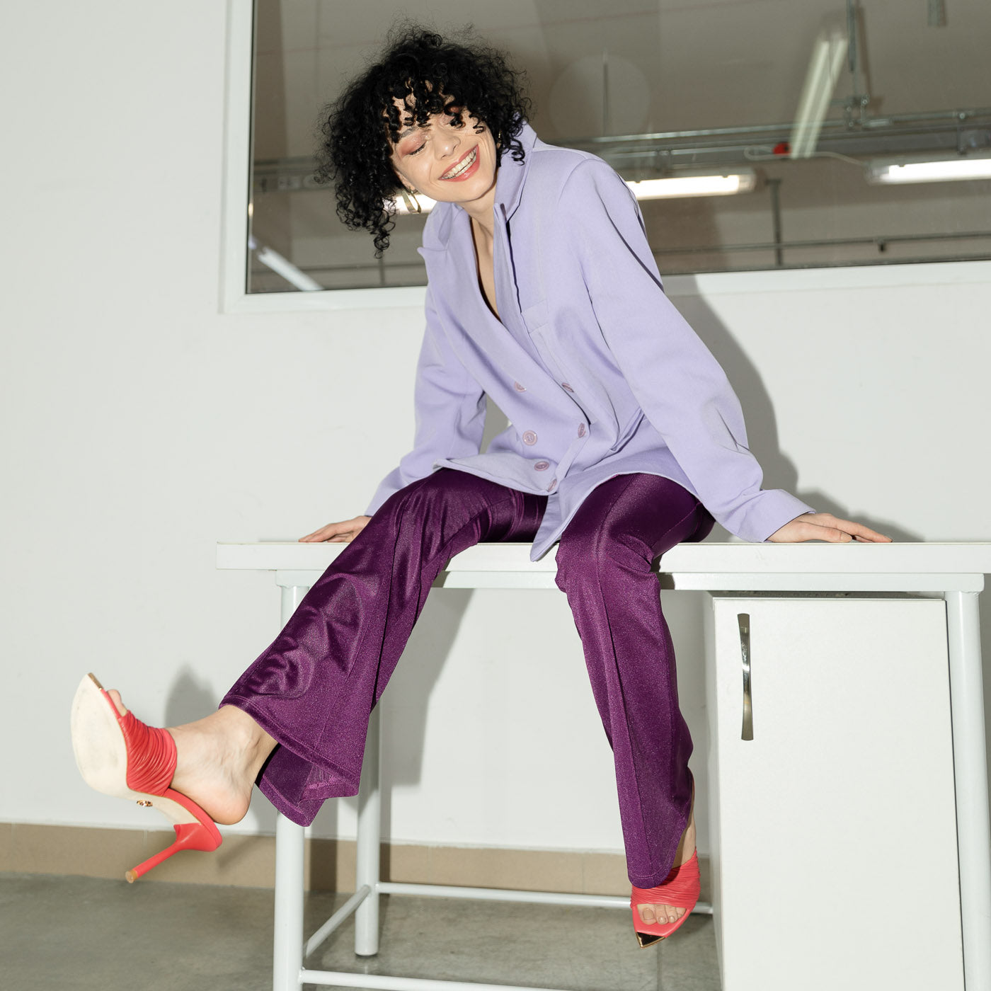 SANDALI IN PELLE FUCSIA ANNY 03