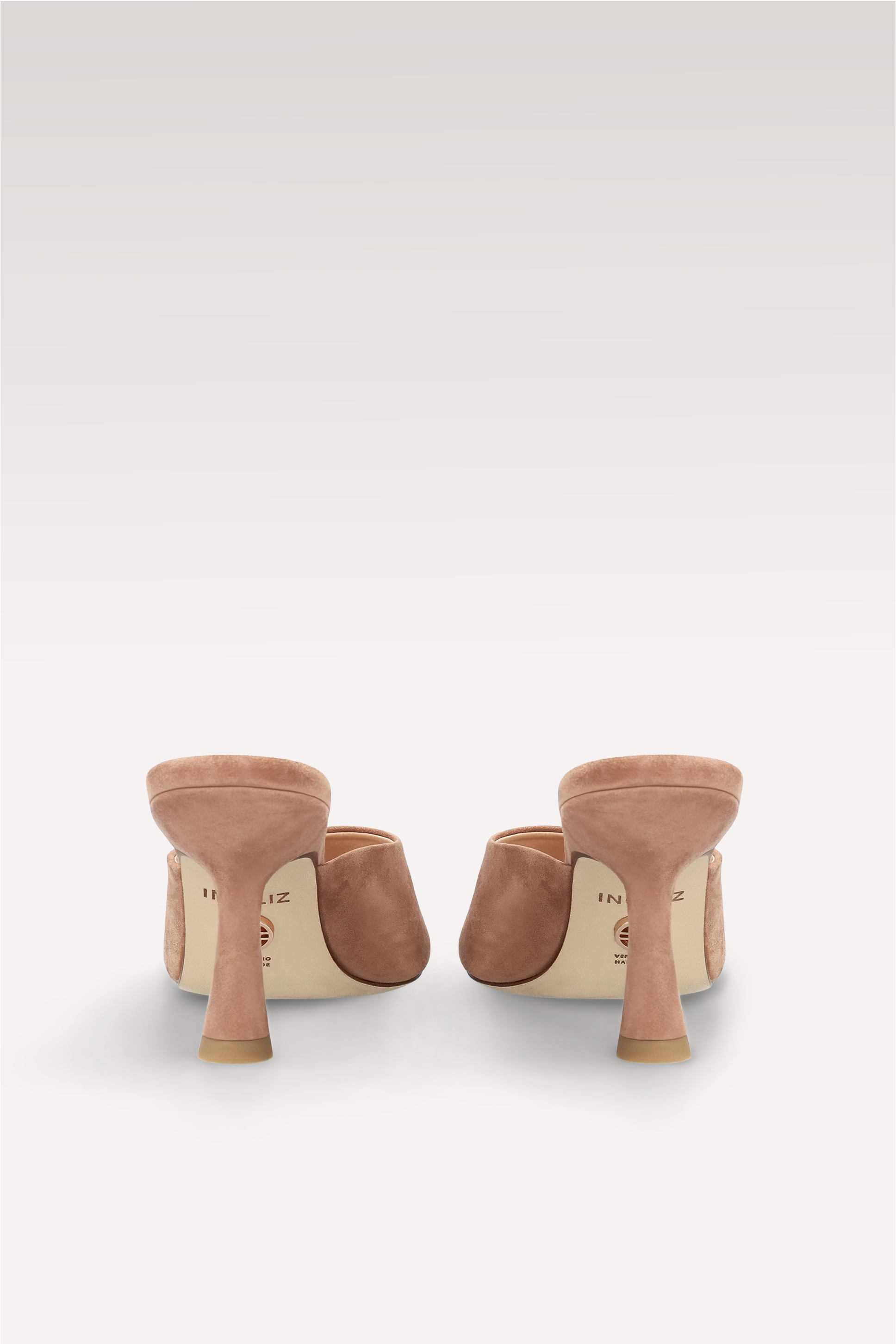 RENY BROWN SUEDE LEATHER MULES