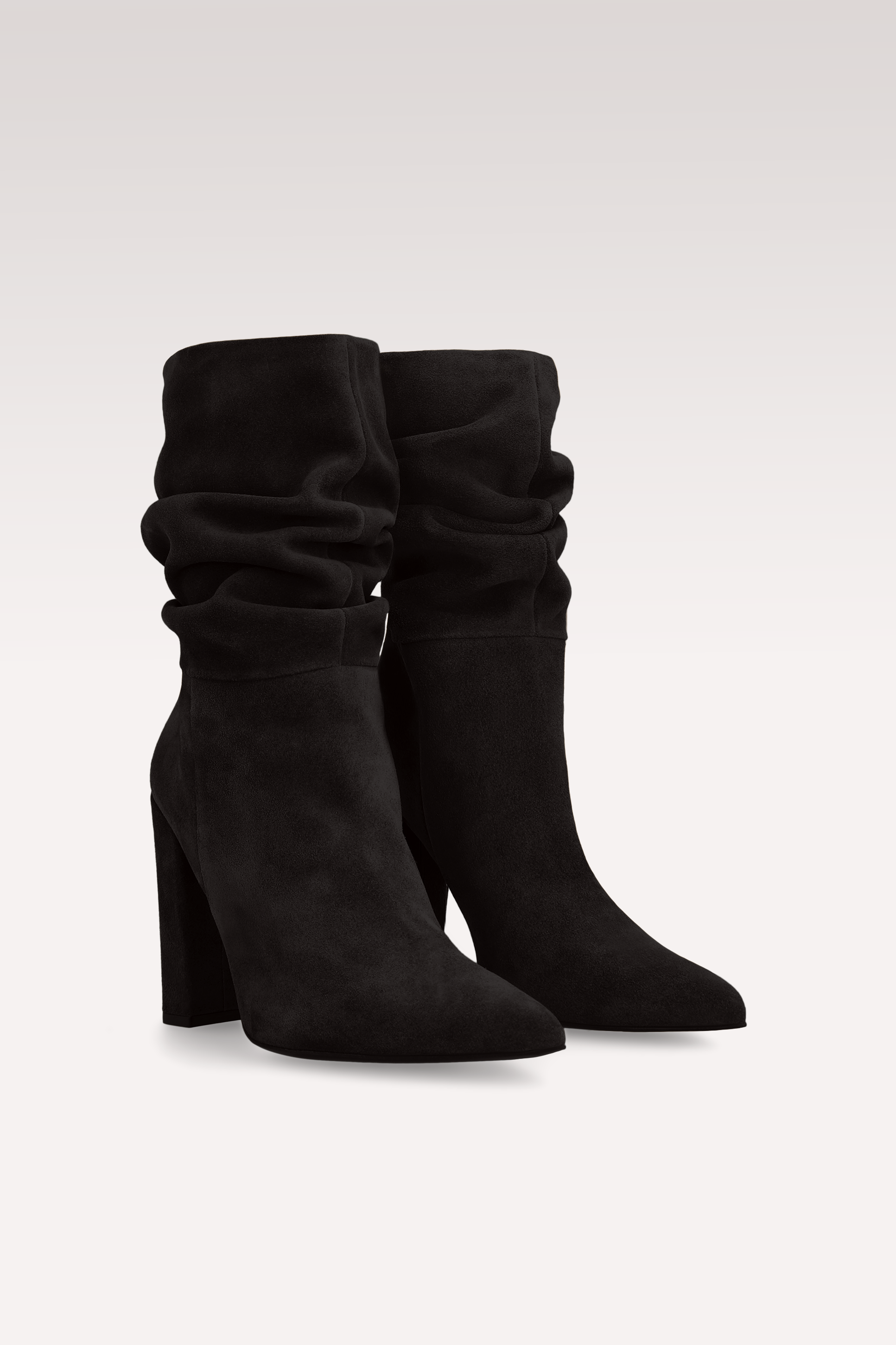 SUEDE ANKLE BOOTS ANTOANETA BLACK