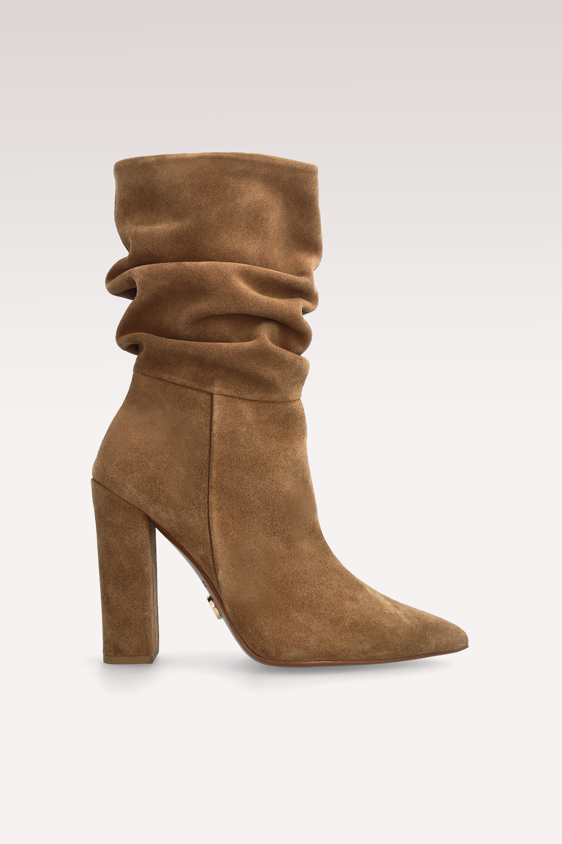 SUEDE ANKLE BOOTS ANTOANETA BROWN