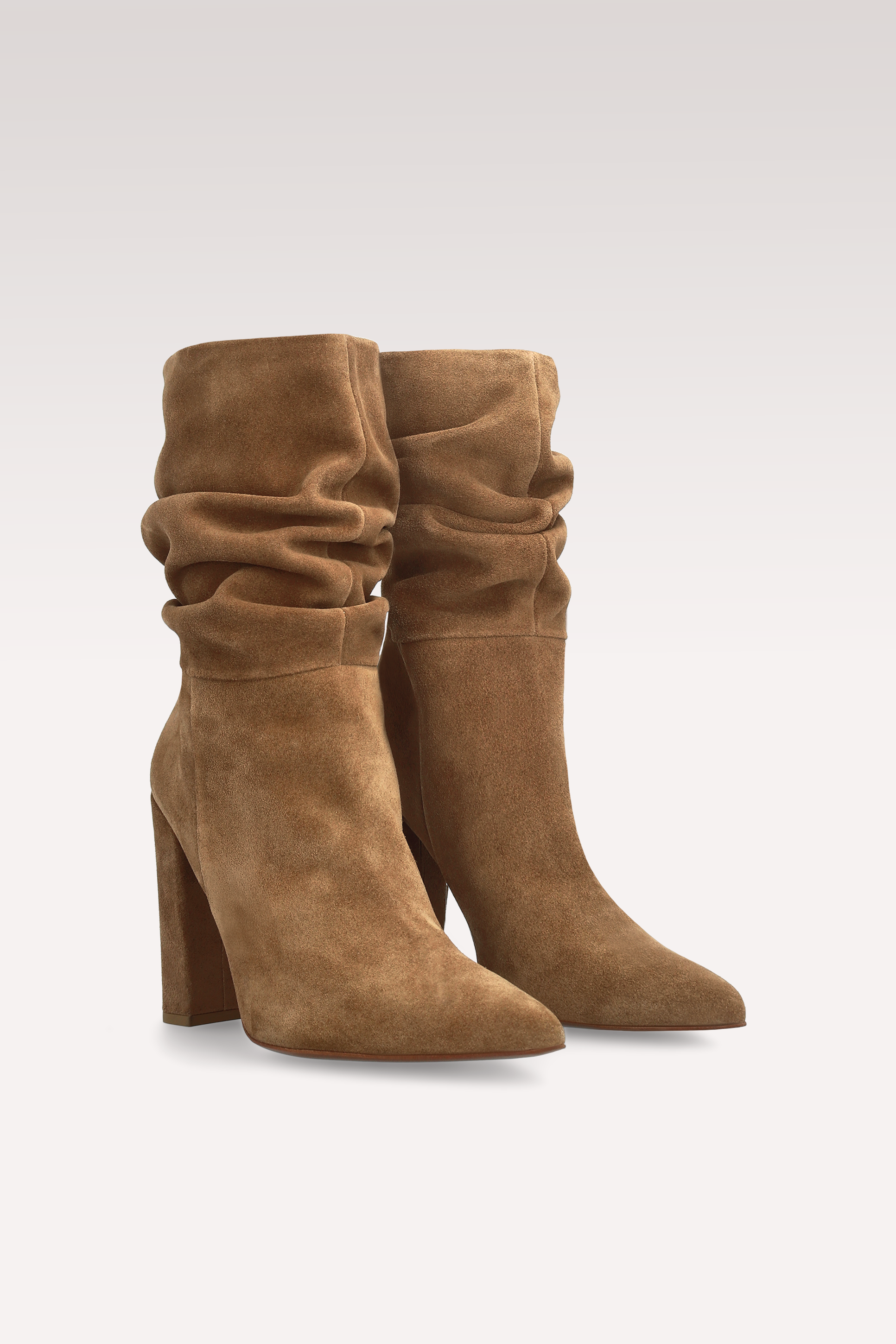 SUEDE ANKLE BOOTS ANTOANETA BROWN