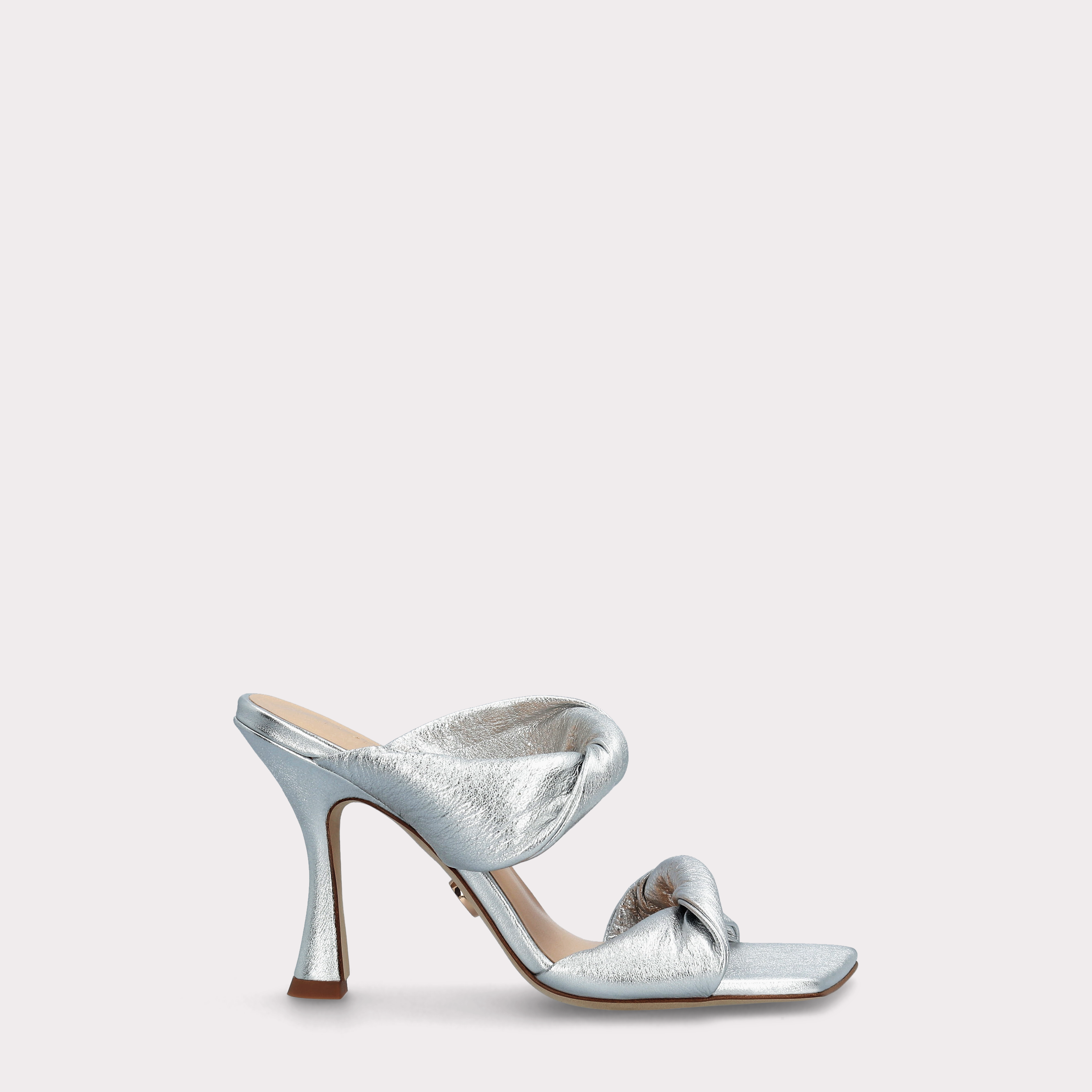BETTY 30 METAL BUTTER BIANCO LEATHER