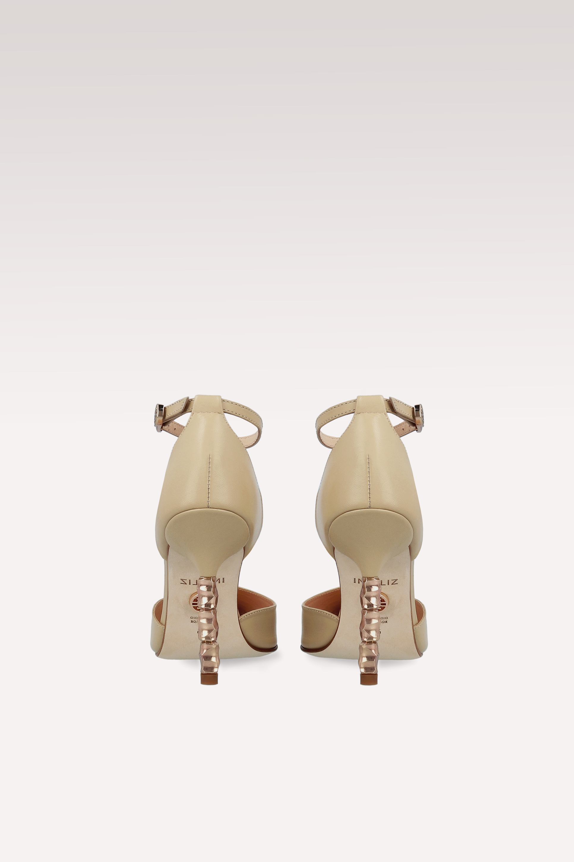 ASTRID 101 NUDE LEATHER PUMPS