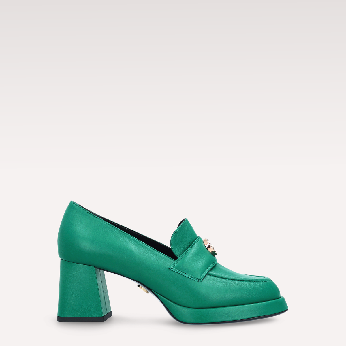靴 OHGA Green check pumps 靴 OHGA Green check pumps Women Pumps Light Green Cut Out