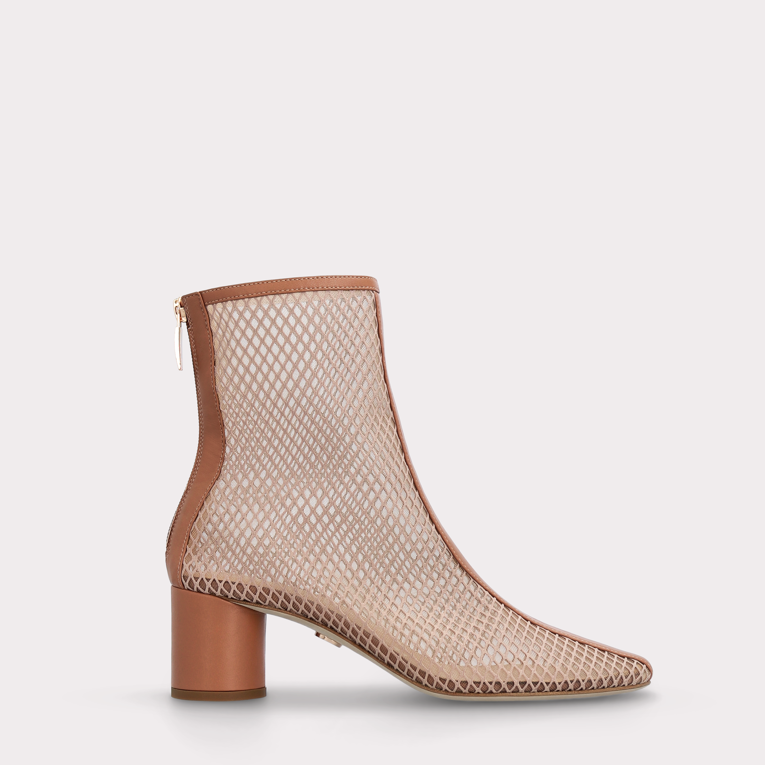 DAKOTA BROWN LEATHER AND MESH BOOT