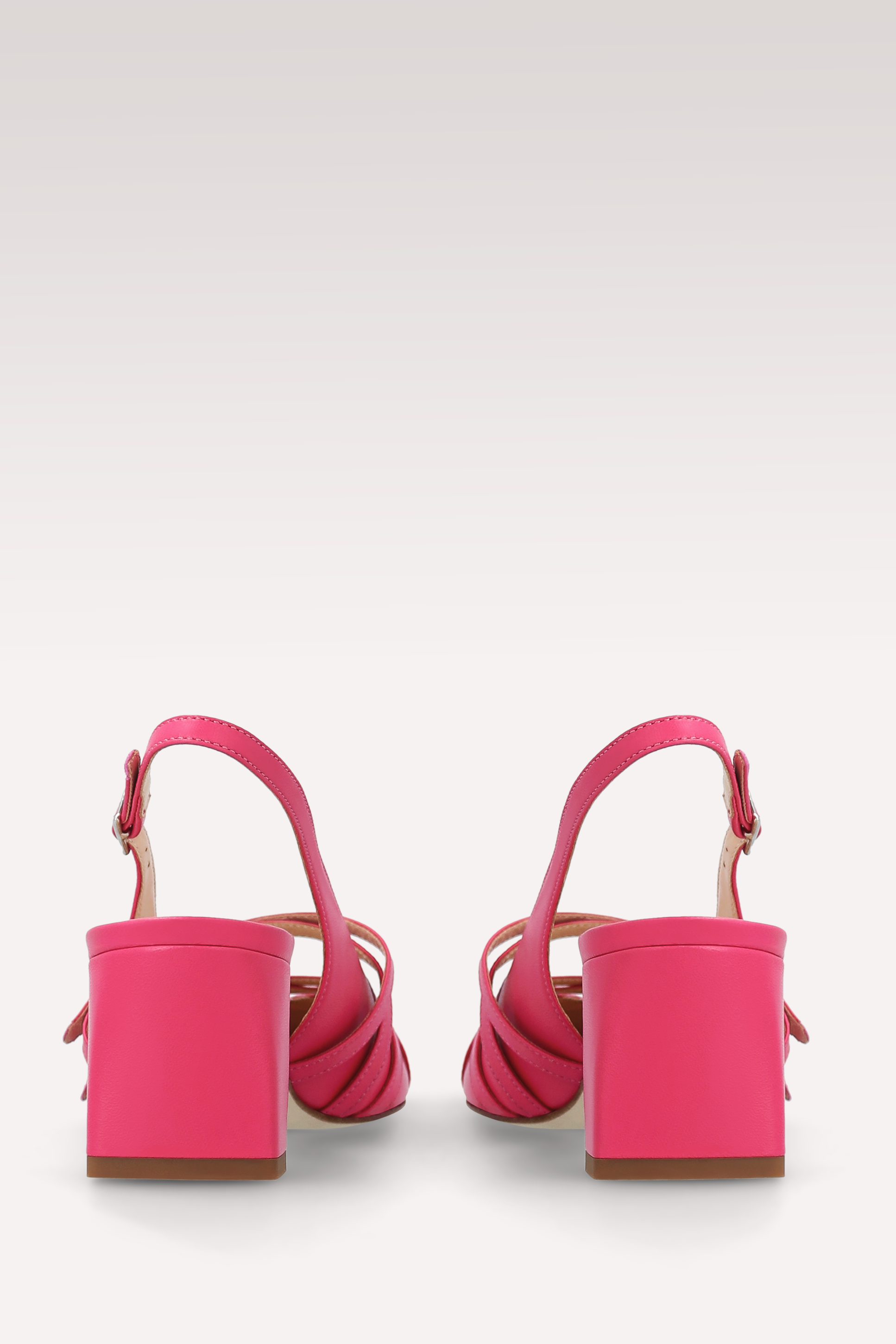 GEORGIA CYCLAMEN LEATHER SLINGBACK