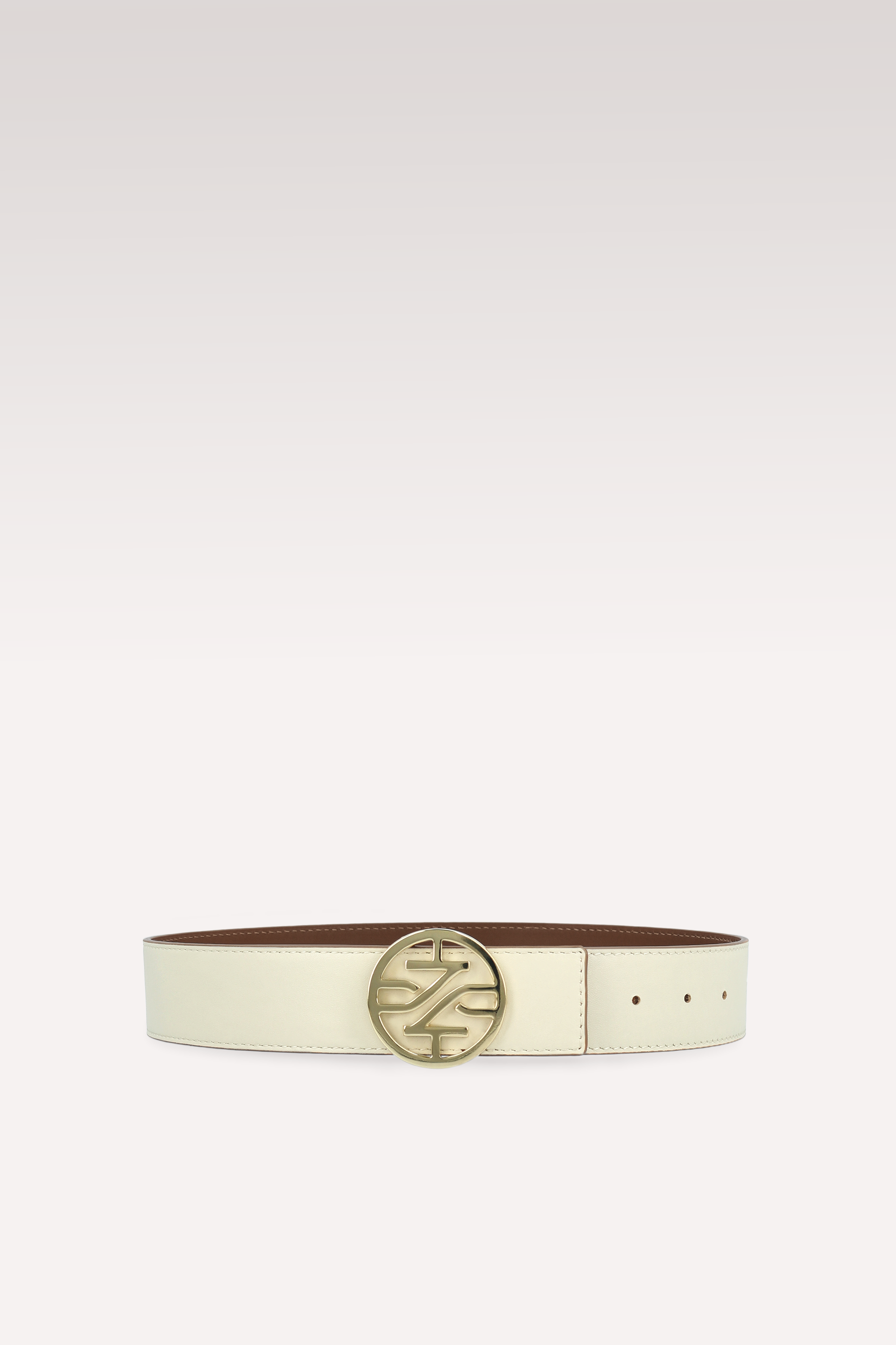 COLETTE TOFU NAPPA LEATHER CROSSBODY BAG AND KENNIE LEATHER BELT