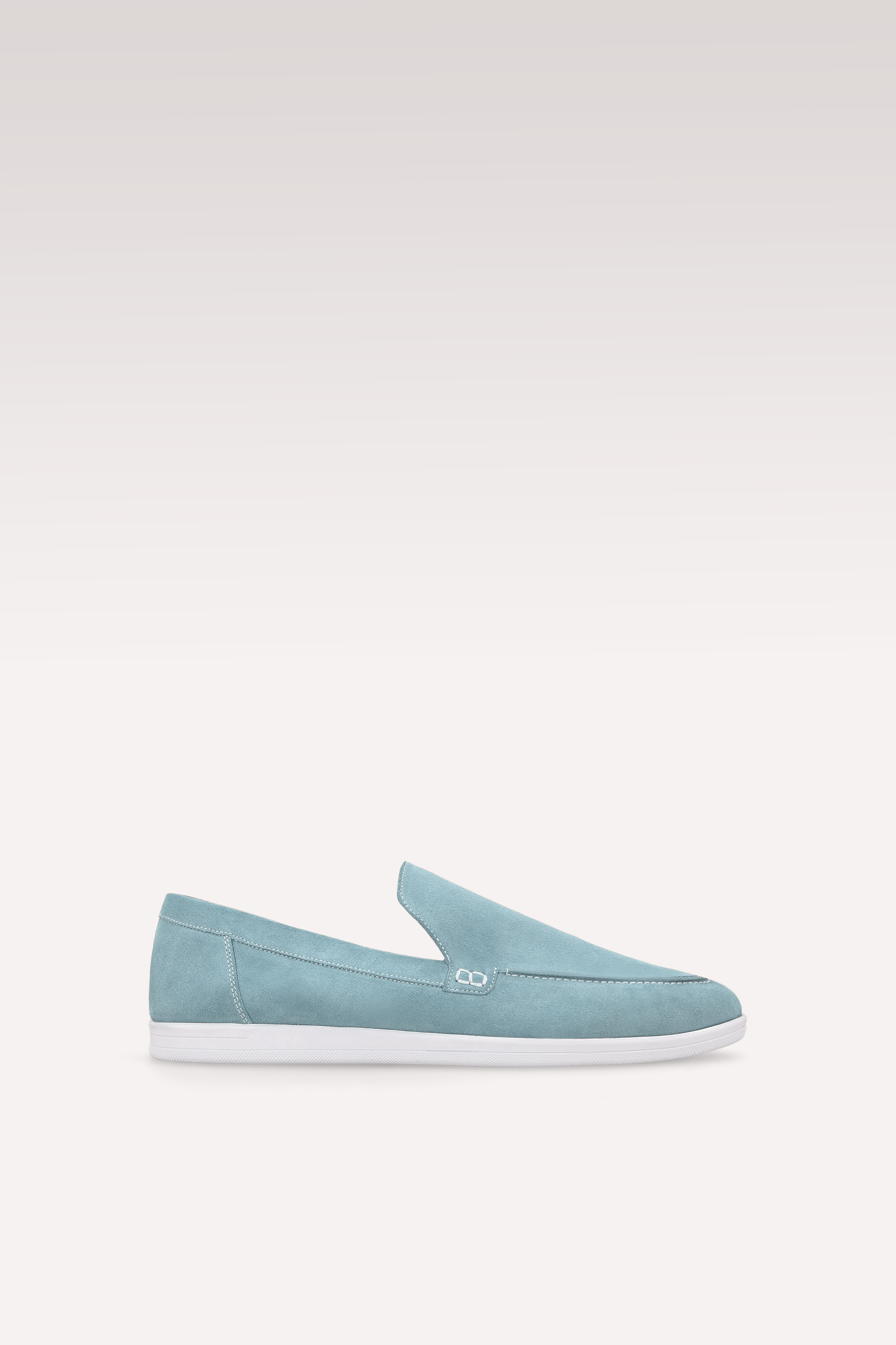SENNA BLUE SUEDE LEATHER LOAFERS