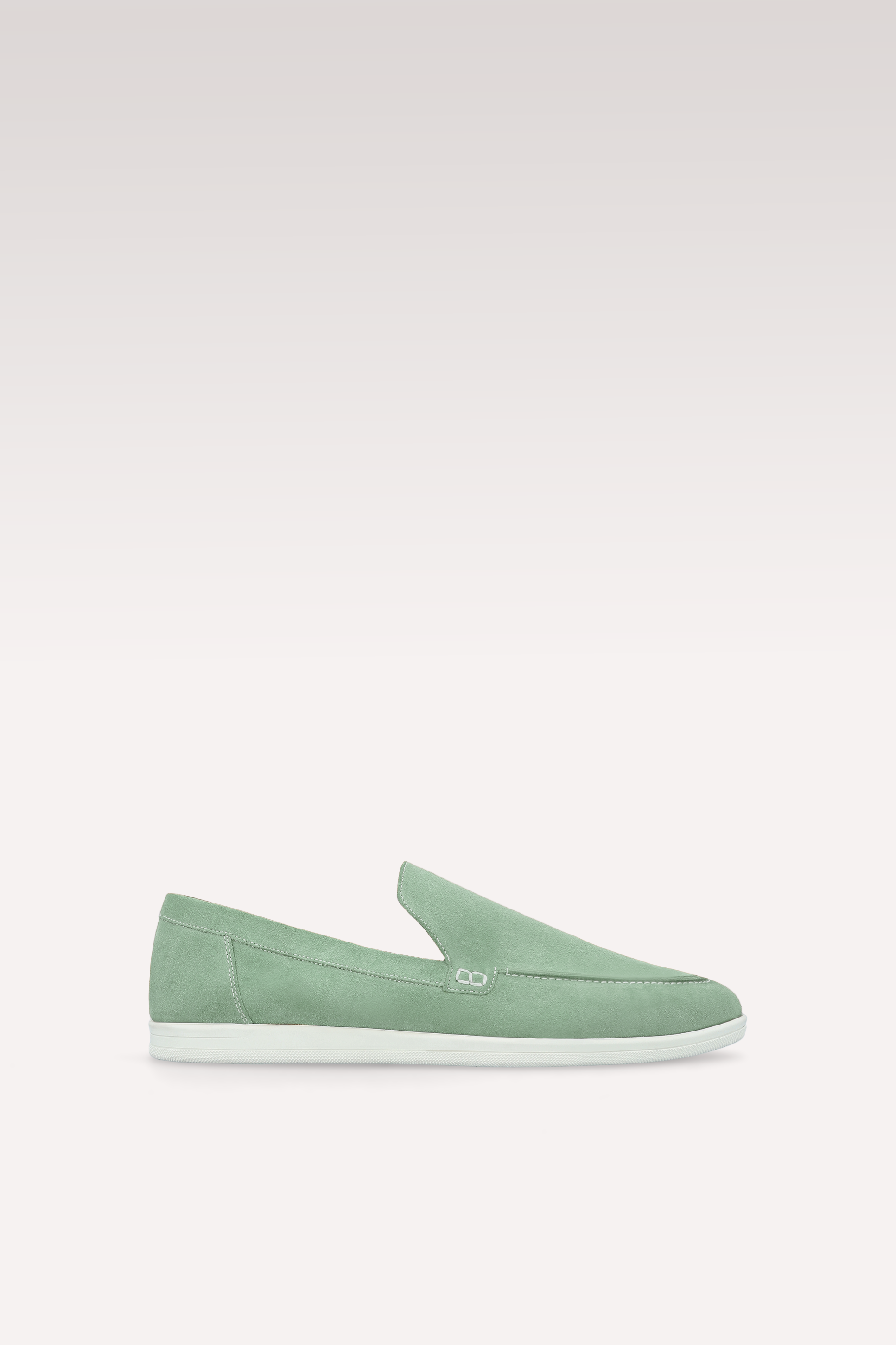 SENNA MINT SUEDE LEATHER LOAFERS