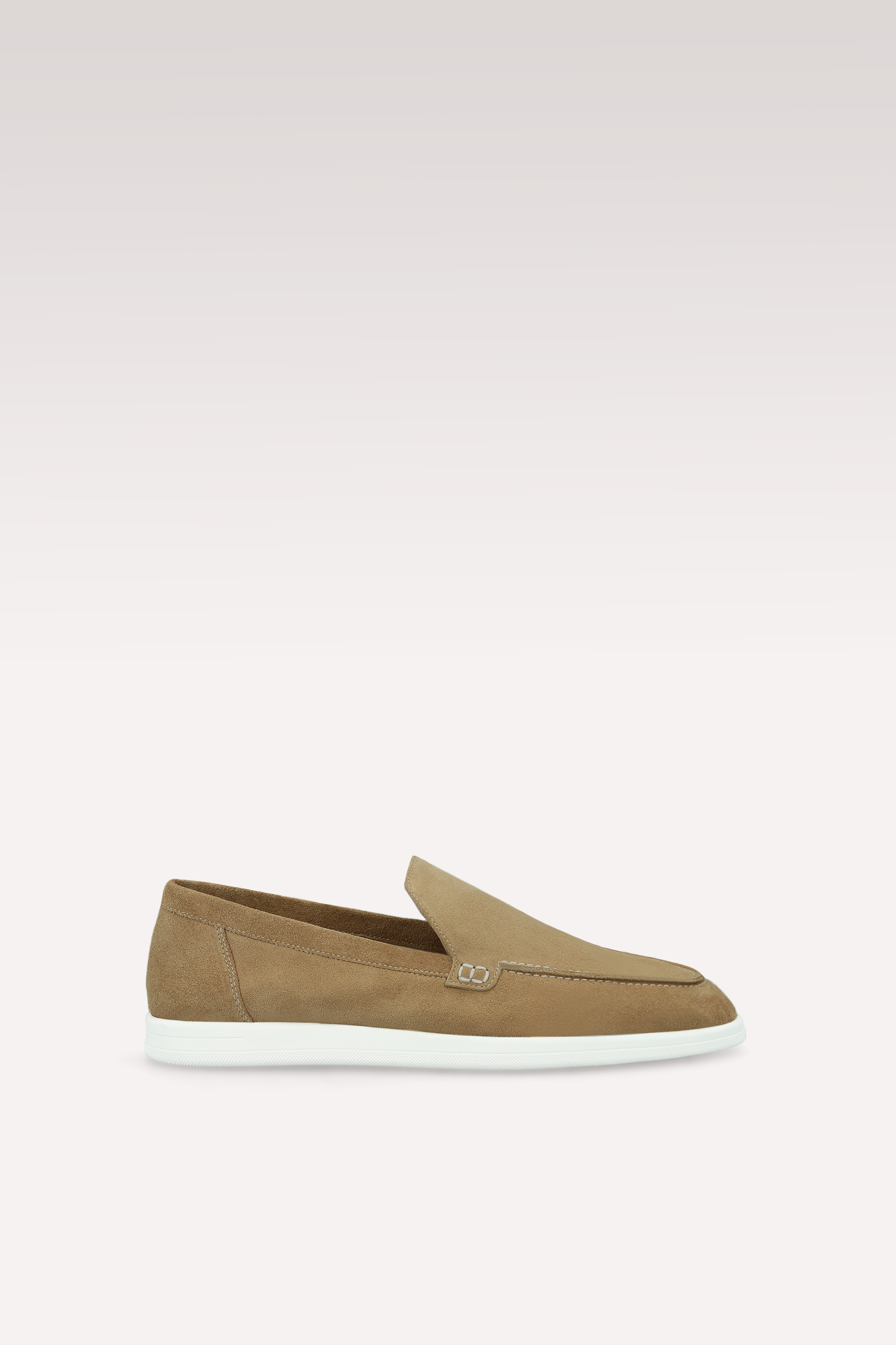 SENNA CHOCOLATE BROWN SUEDE LEATHER LOAFERS