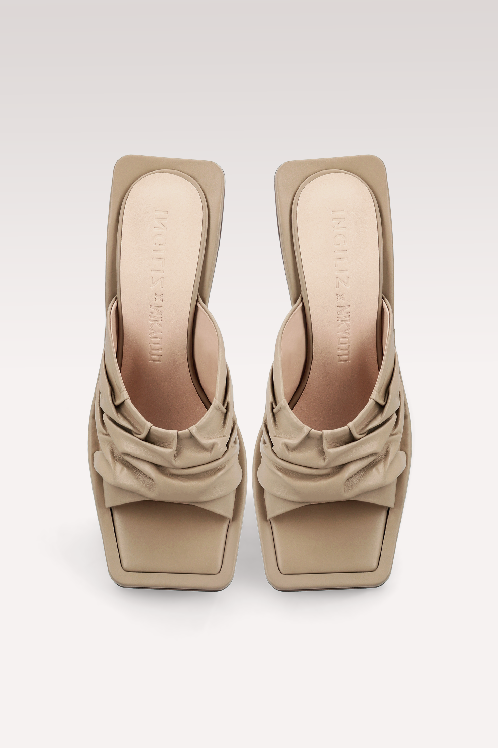 ZORI SABOT IN PELLE COLOR TALPA