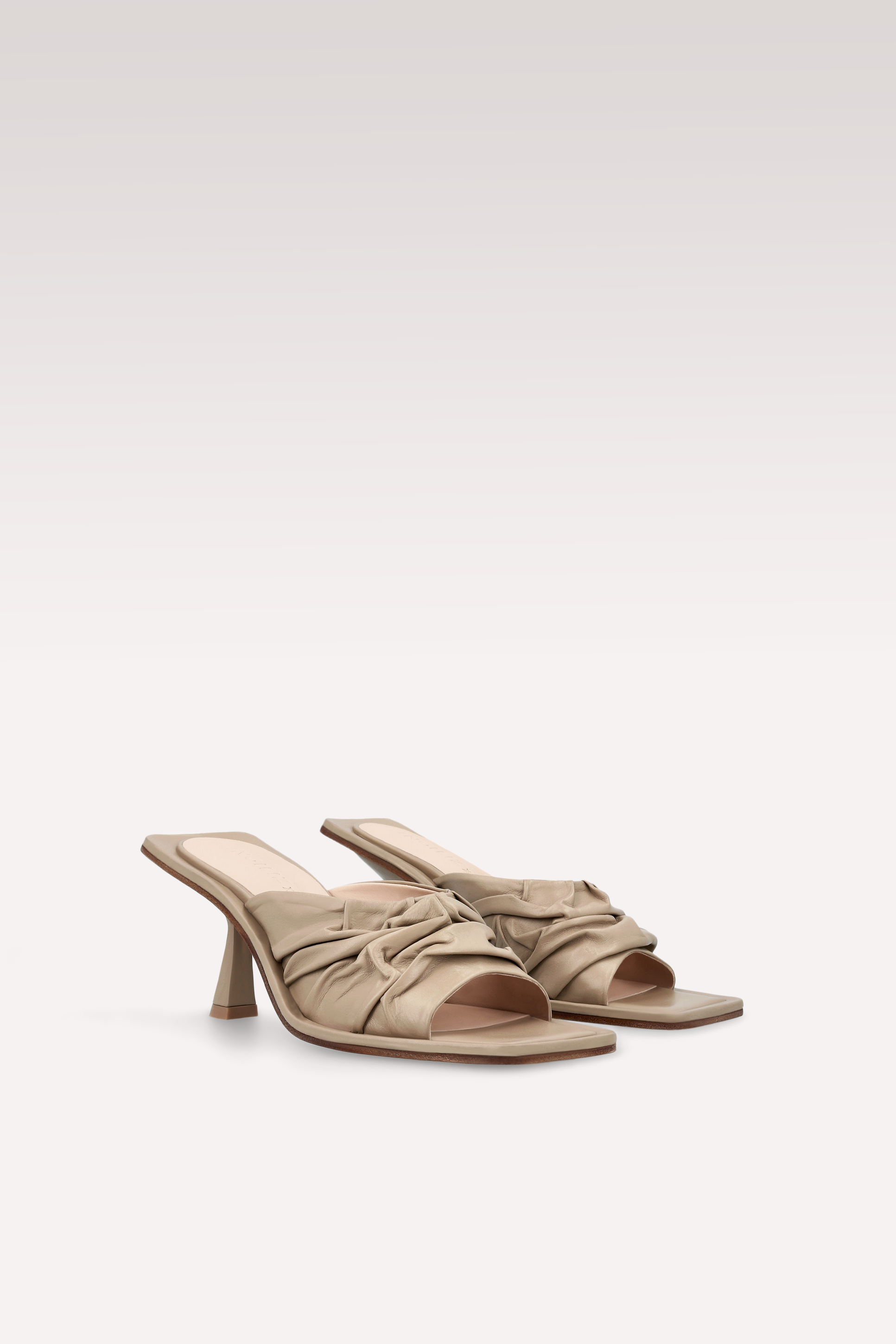 ZORI SABOT IN PELLE COLOR TALPA