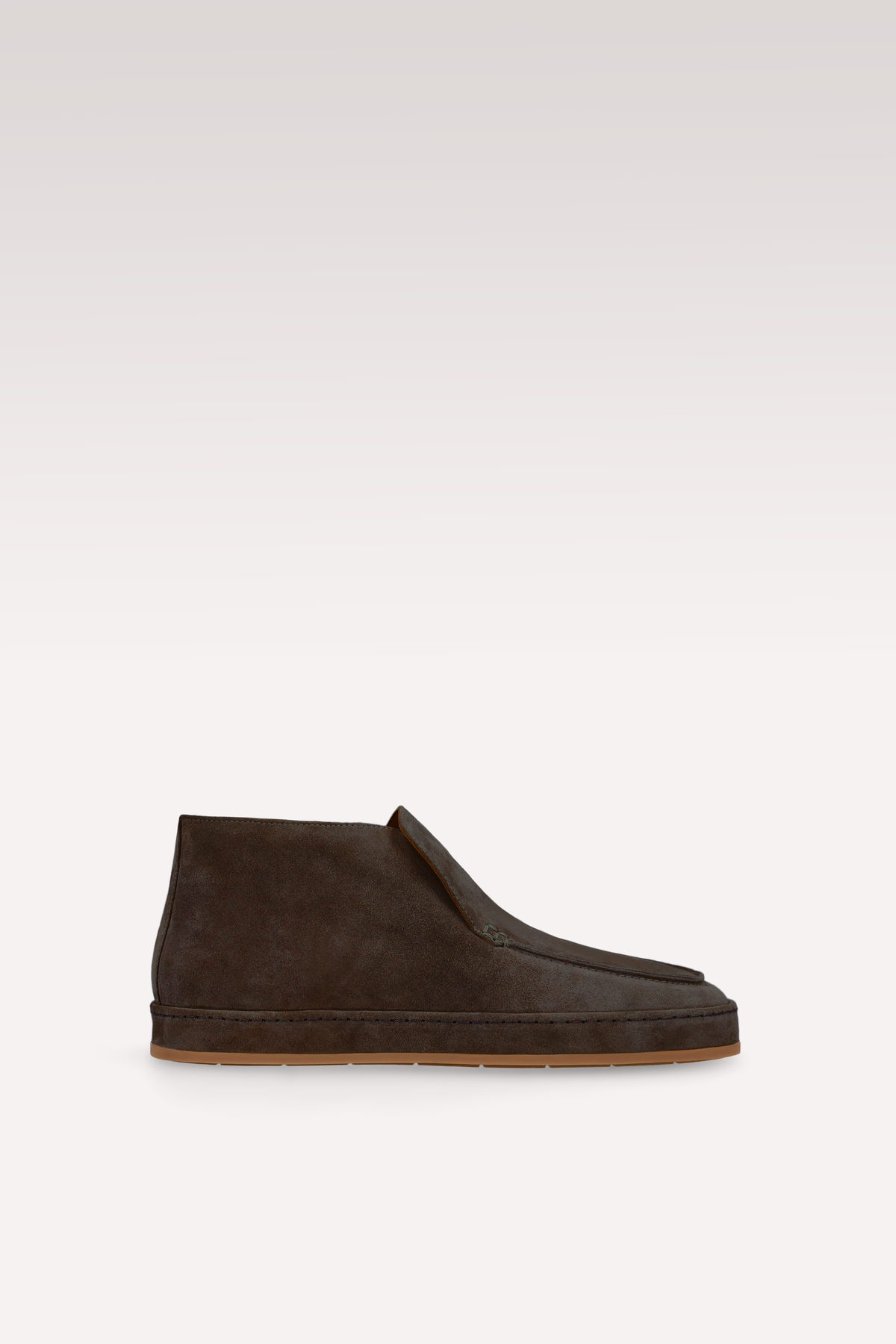 ROMEO BROWN SUEDE LEATHER ANKLE BOOTS