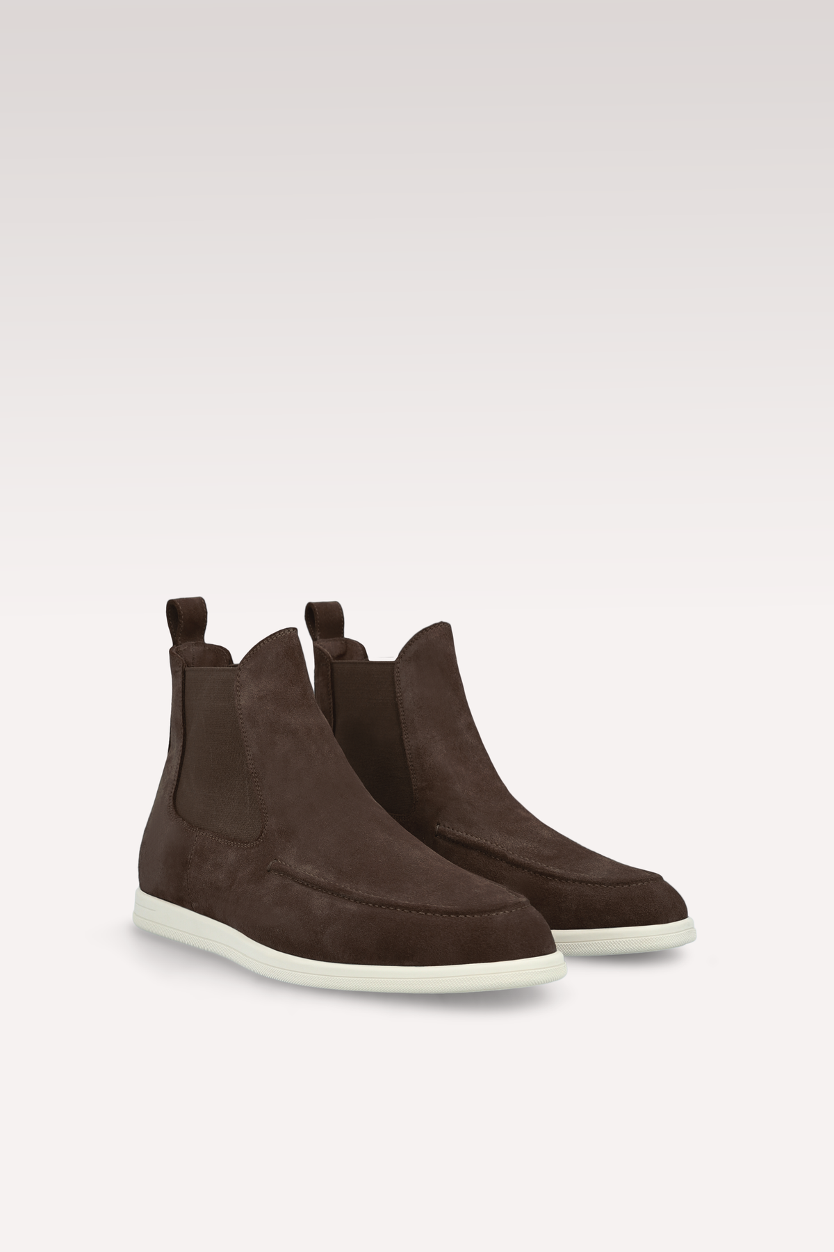 VITO BROWN SUEDE LEATHER ANKLE BOOTS