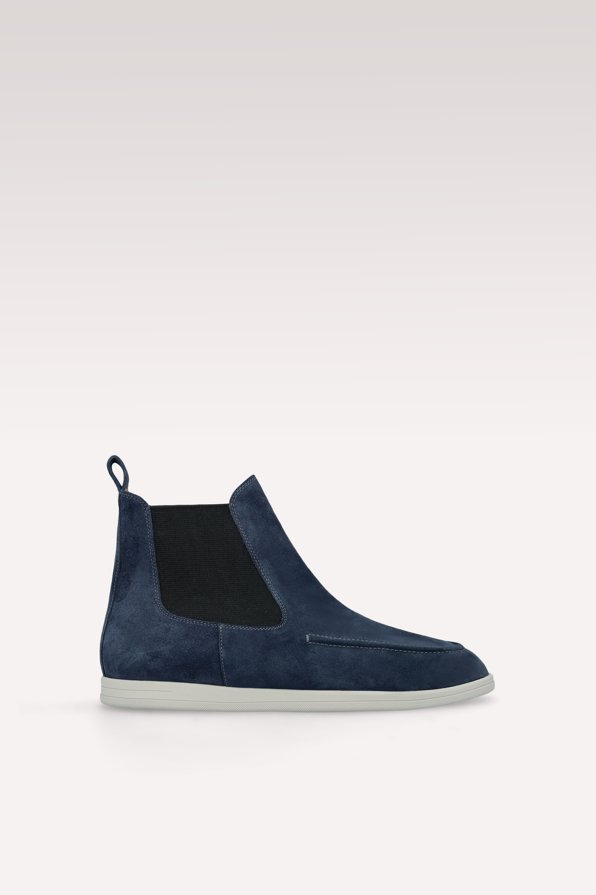 VITO DARK BLUE SUEDE LEATHER ANKLE BOOTS