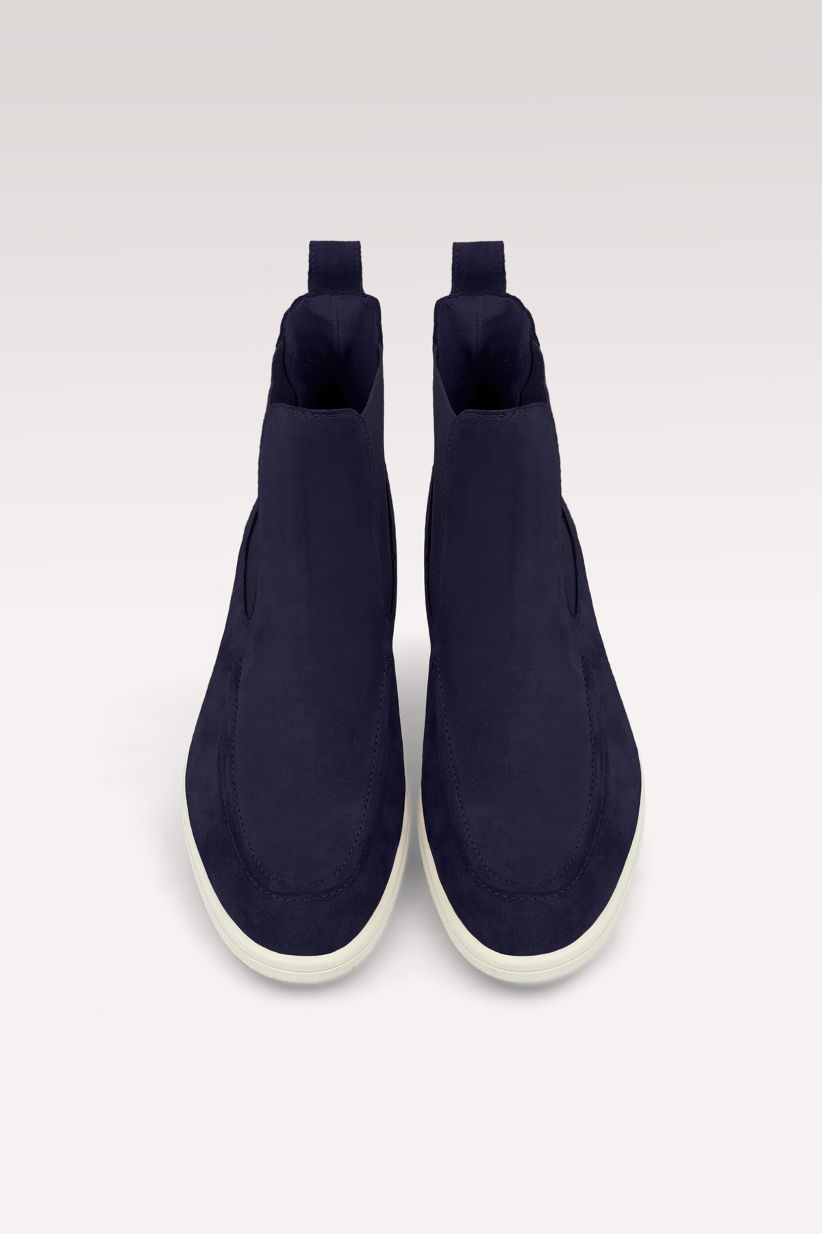 VITO DARK BLUE SUEDE LEATHER ANKLE BOOTS