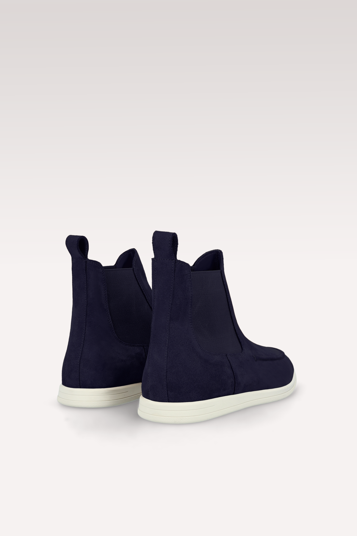 VITO DARK BLUE SUEDE LEATHER ANKLE BOOTS