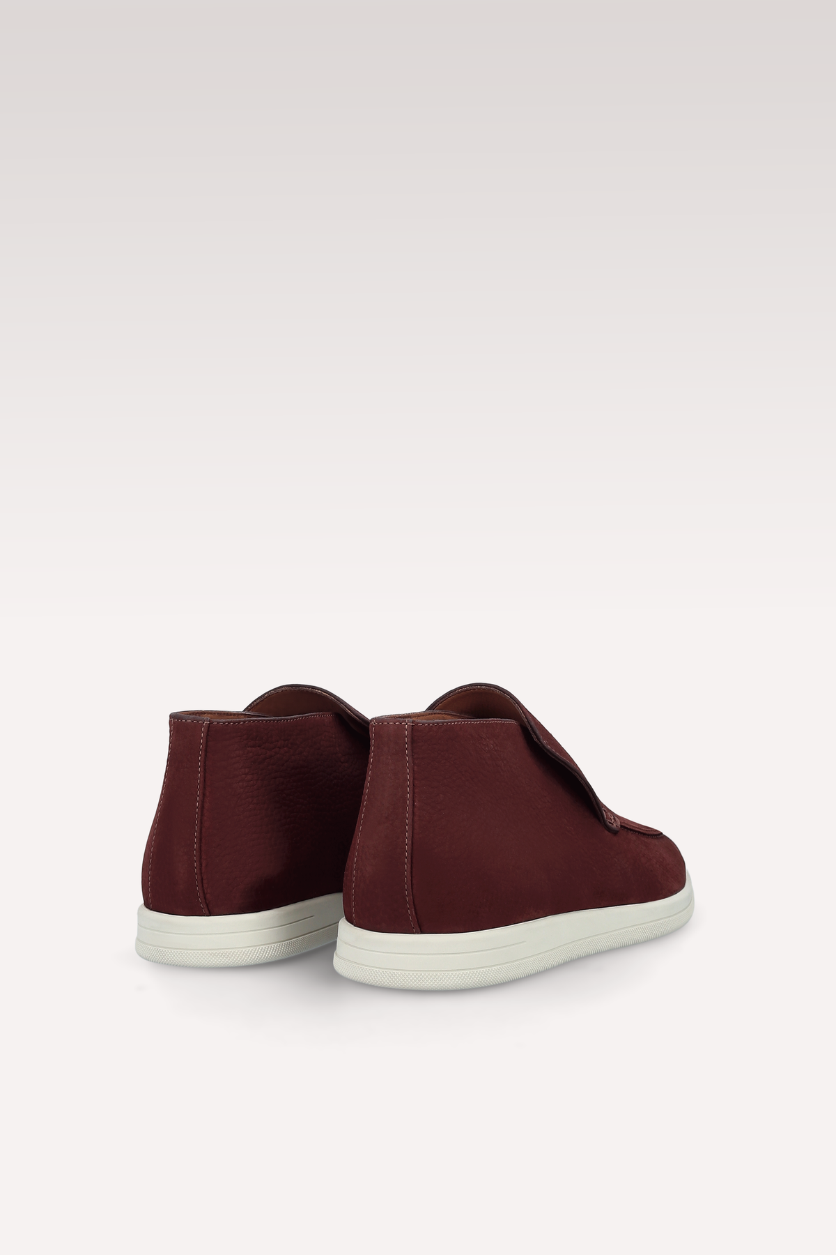 DANTE MAHAGONY NUBUCK SUEDE LEATHER ANKLE BOOTS