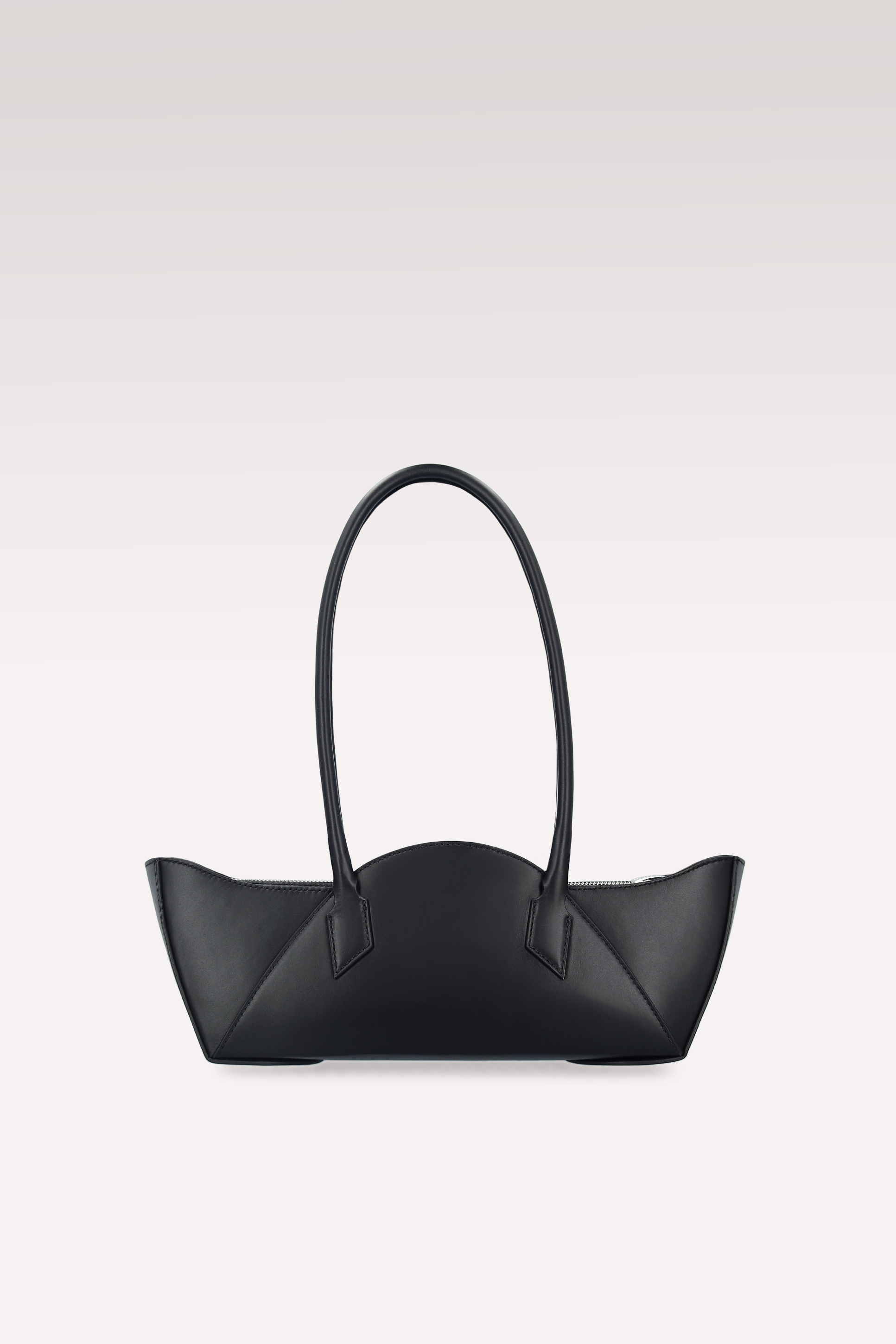 VELLORA LEATHER AND MESH MULES AND DAISY BLACK LEATHER SHOULDER BAG