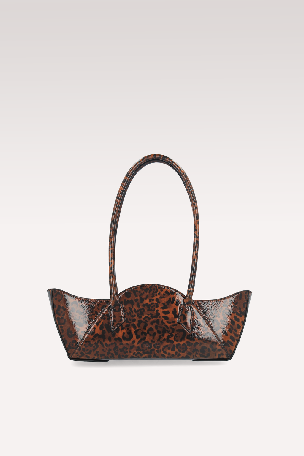 DAISY BROWN LEOPARD PRINT LEATHER SHOULDER BAG