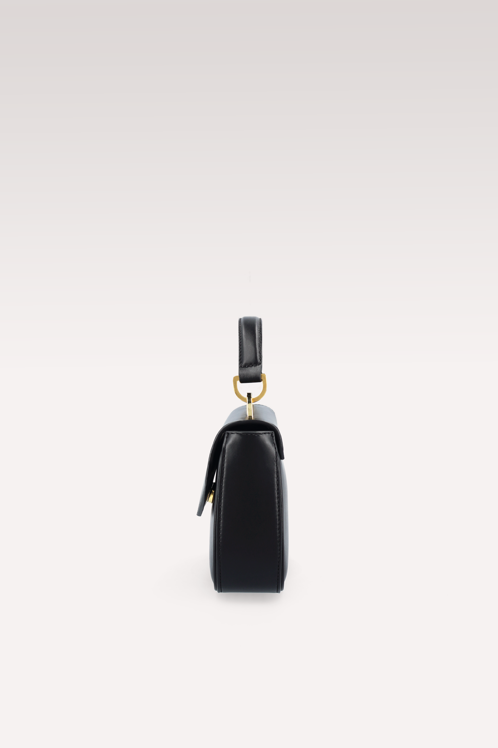 MILLY BLACK NAPPA LEATHER MINI BAG